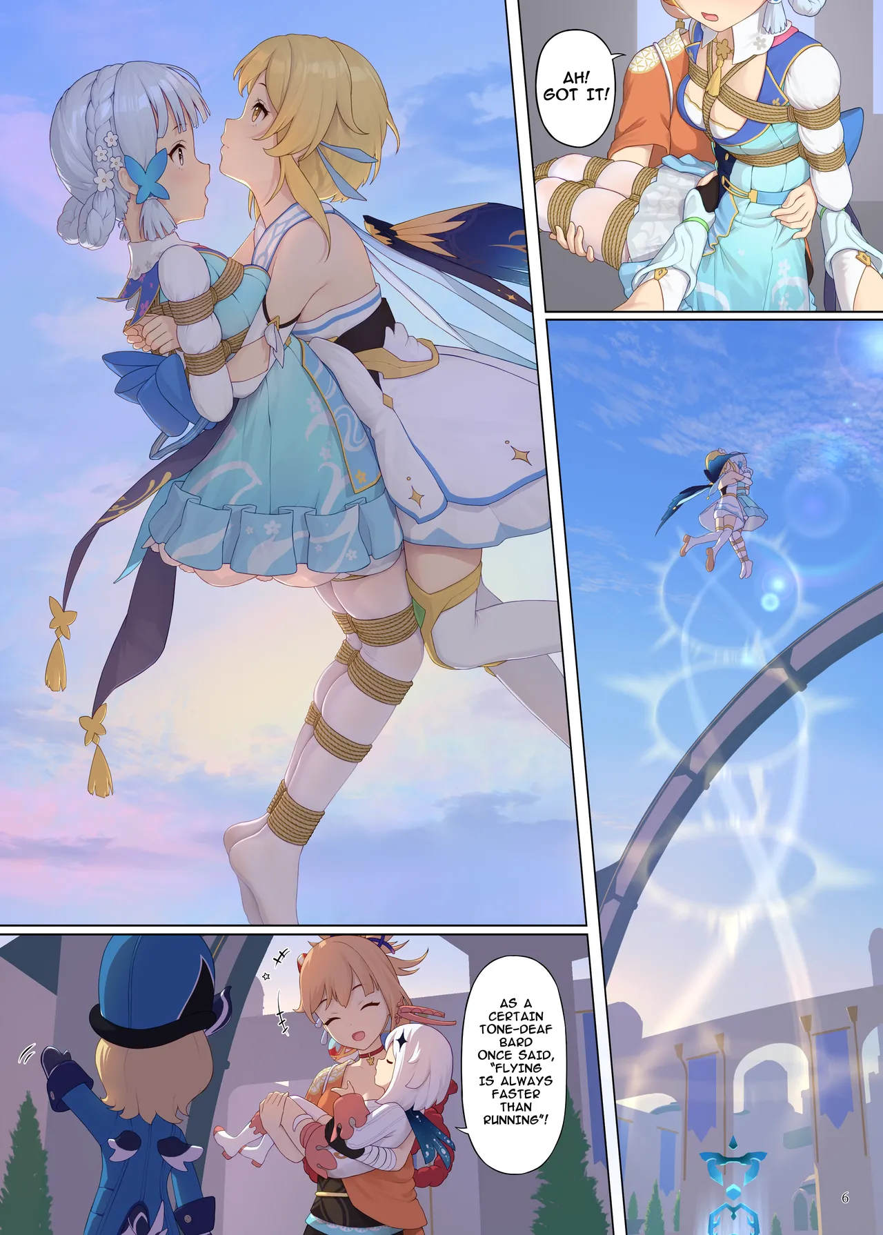 [Himitsu]En no Ori Ito(Genshin Impact) [English] Page 6