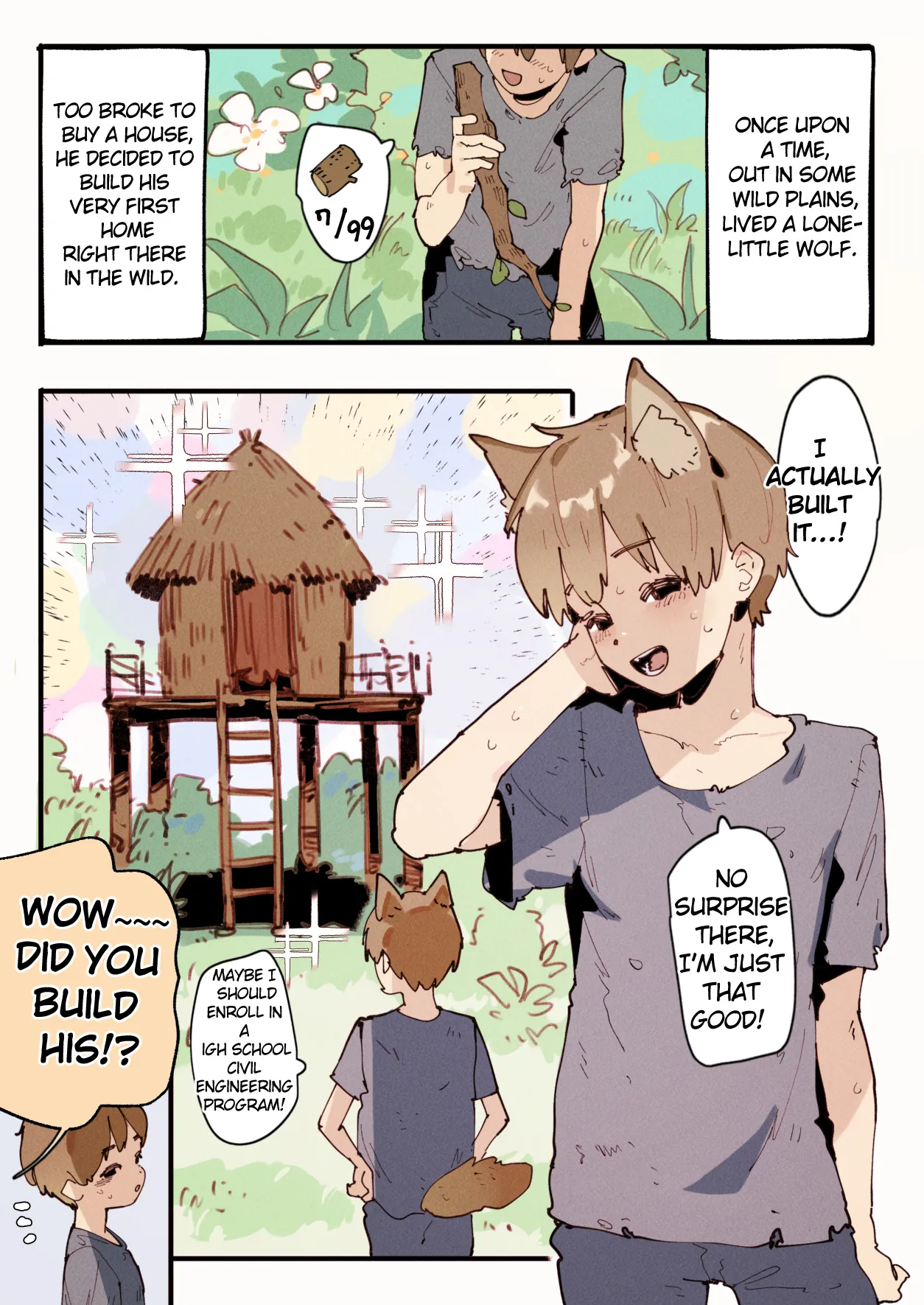 [GSUS]The Three Piggy Vixens...[English] [Decensored] Page 2