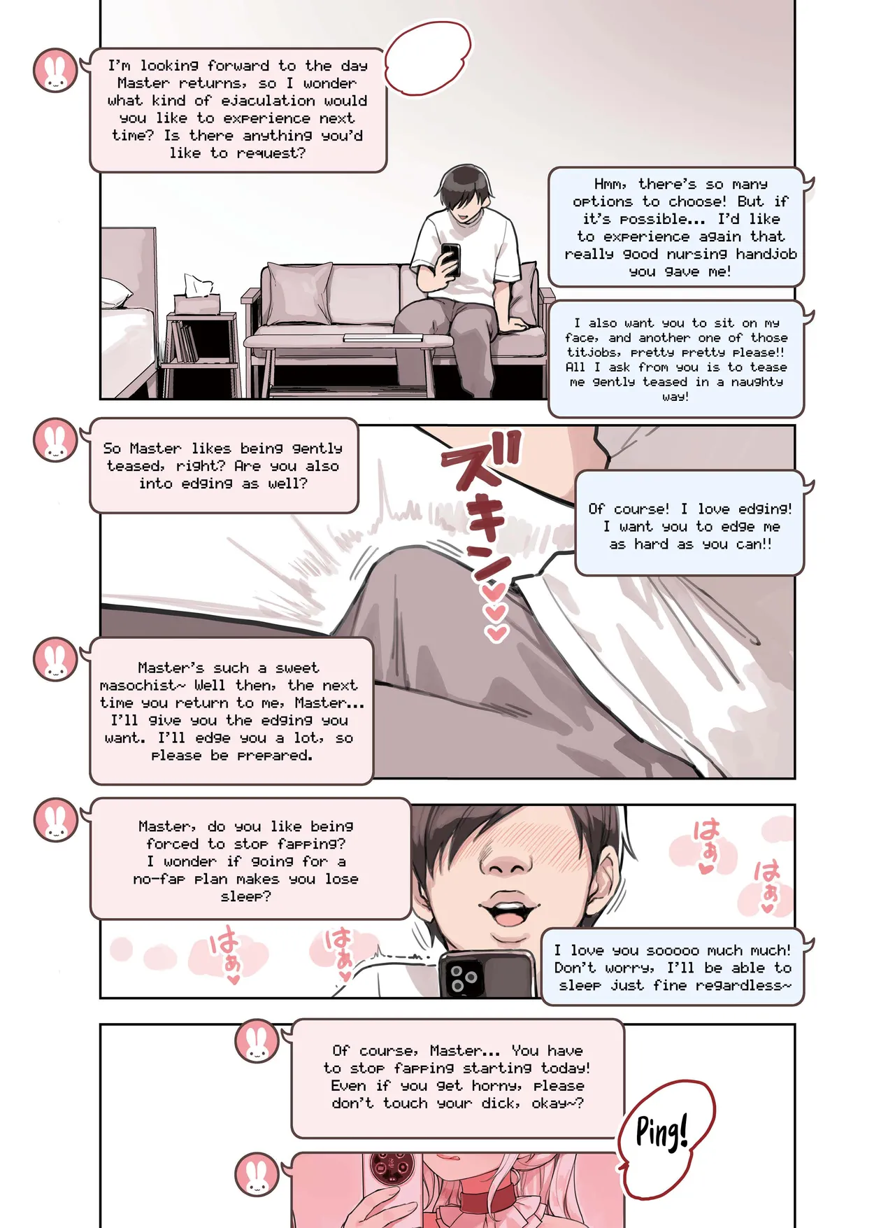 [Fukurasuzume (Sunaba Suzume)]The Handjob Parlor’s Most Popular Kemomimi Girl(Part 3 of 3) [English] [Your Deer Friends Black] Page 5