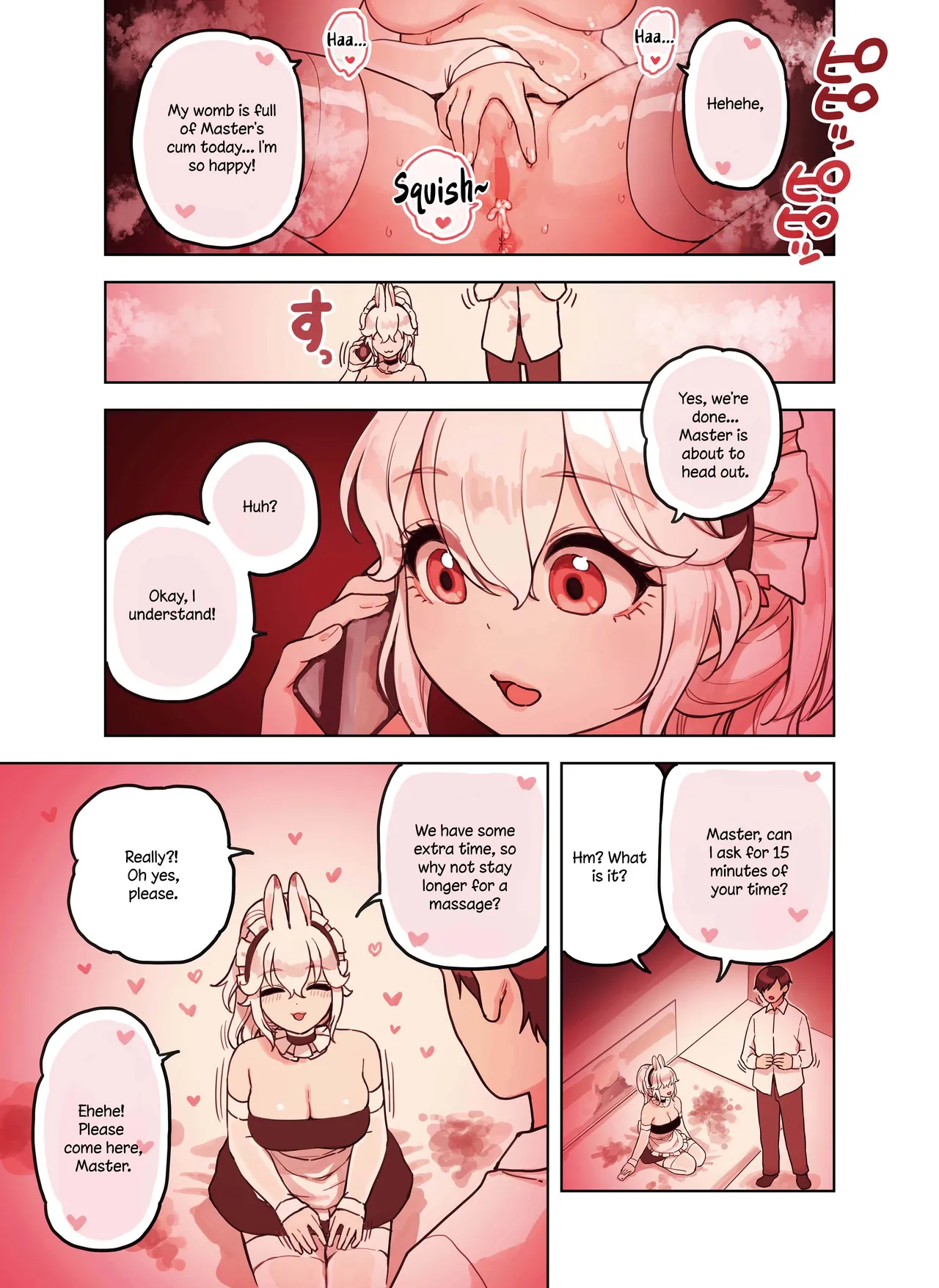 [Fukurasuzume (Sunaba Suzume)]The Handjob Parlor’s Most Popular Kemomimi Girl(Part 3 of 3) [English] [Your Deer Friends Black] Page 50