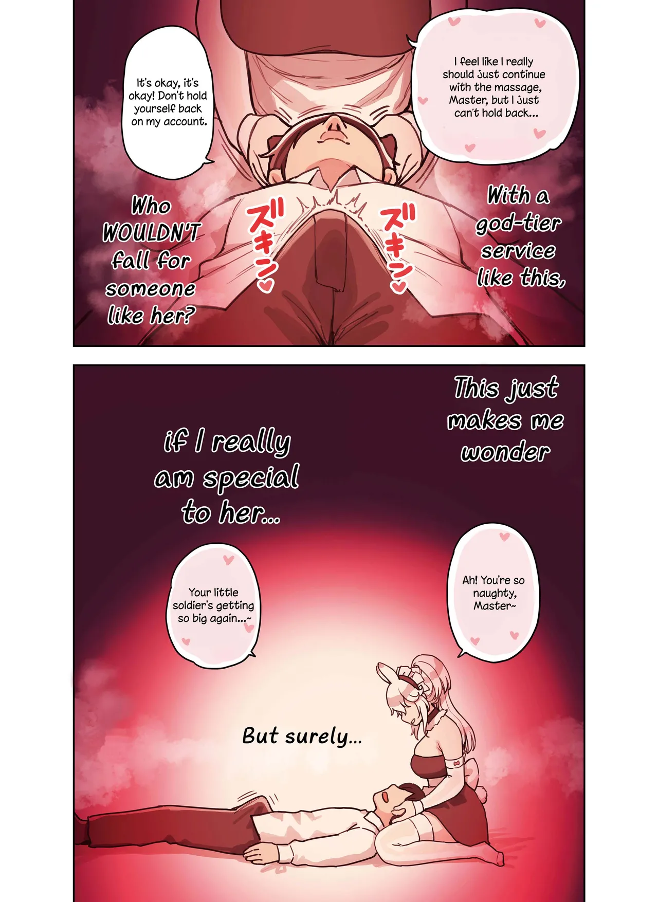[Fukurasuzume (Sunaba Suzume)]The Handjob Parlor’s Most Popular Kemomimi Girl(Part 3 of 3) [English] [Your Deer Friends Black] Page 54