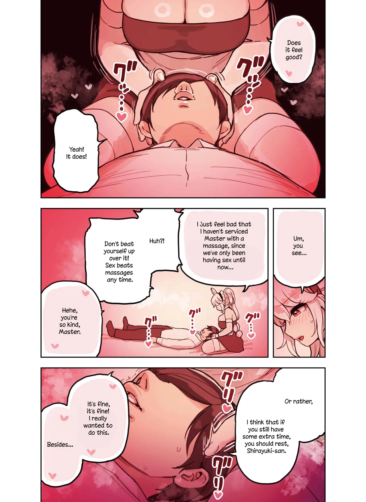 [Fukurasuzume (Sunaba Suzume)]The Handjob Parlor’s Most Popular Kemomimi Girl(Parts 1-3) [English] [Your Deer Friends Black] Page 131
