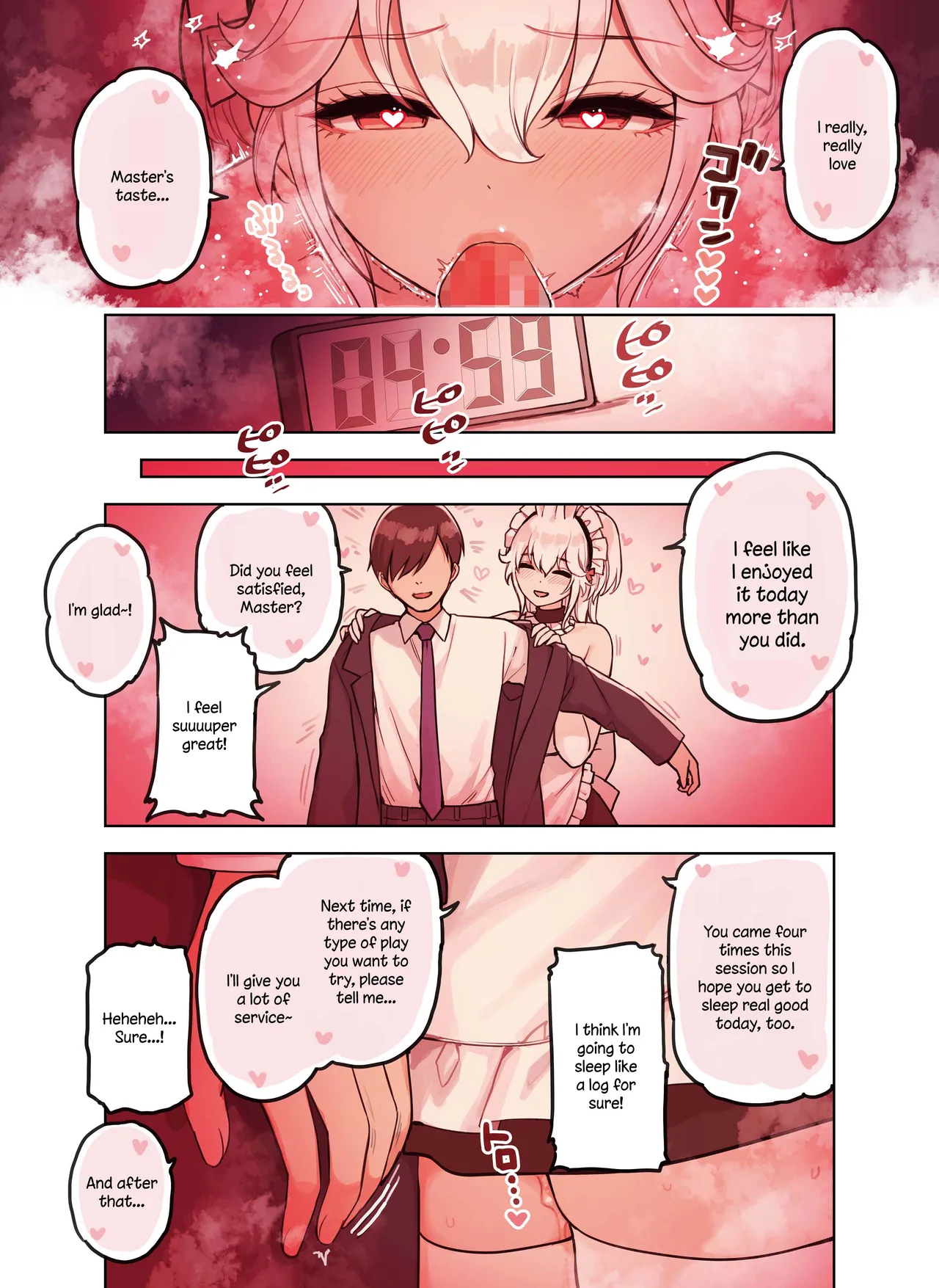 [Fukurasuzume (Sunaba Suzume)]The Handjob Parlor’s Most Popular Kemomimi Girl(Parts 1-3) [English] [Your Deer Friends Black] Page 73