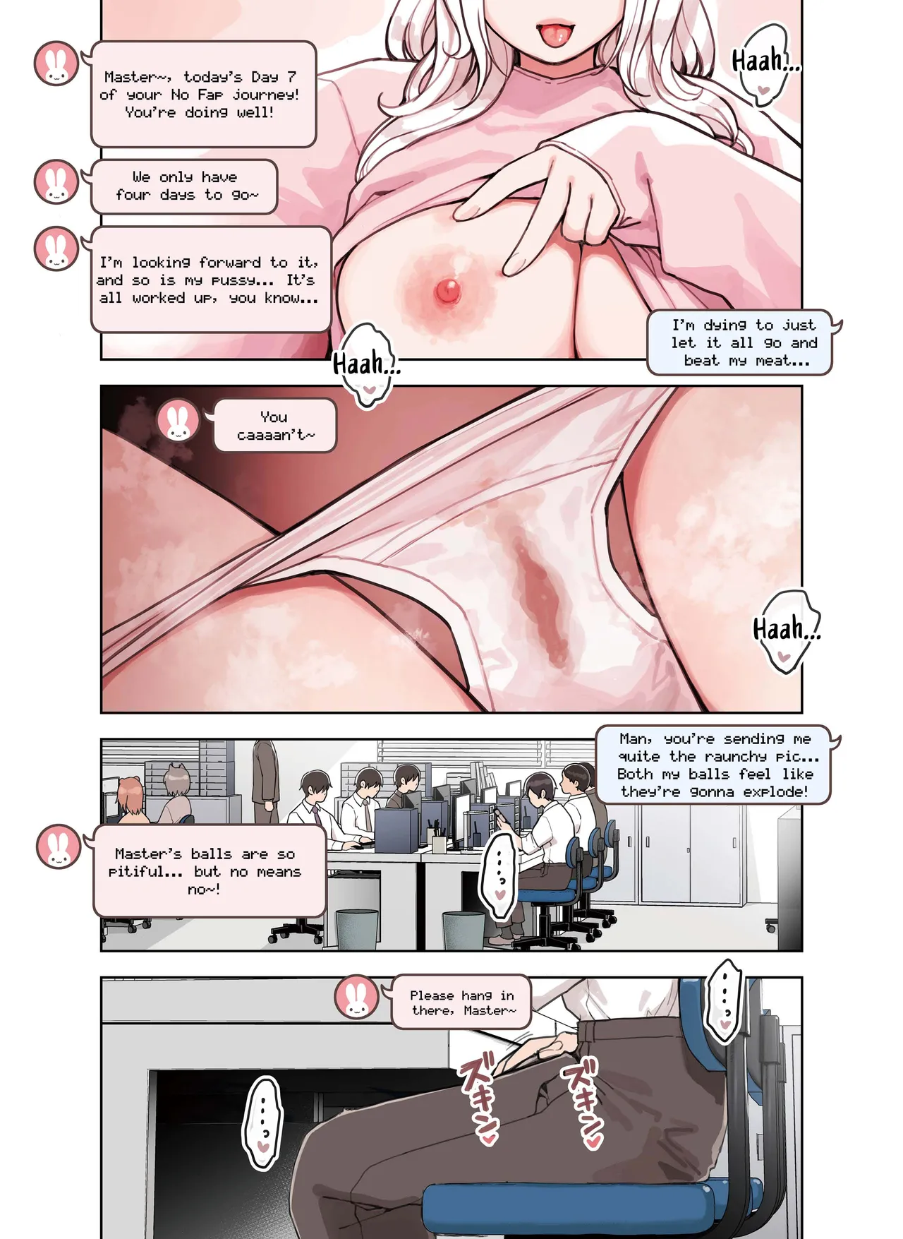 [Fukurasuzume (Sunaba Suzume)]The Handjob Parlor’s Most Popular Kemomimi Girl(Parts 1-3) [English] [Your Deer Friends Black] Page 87