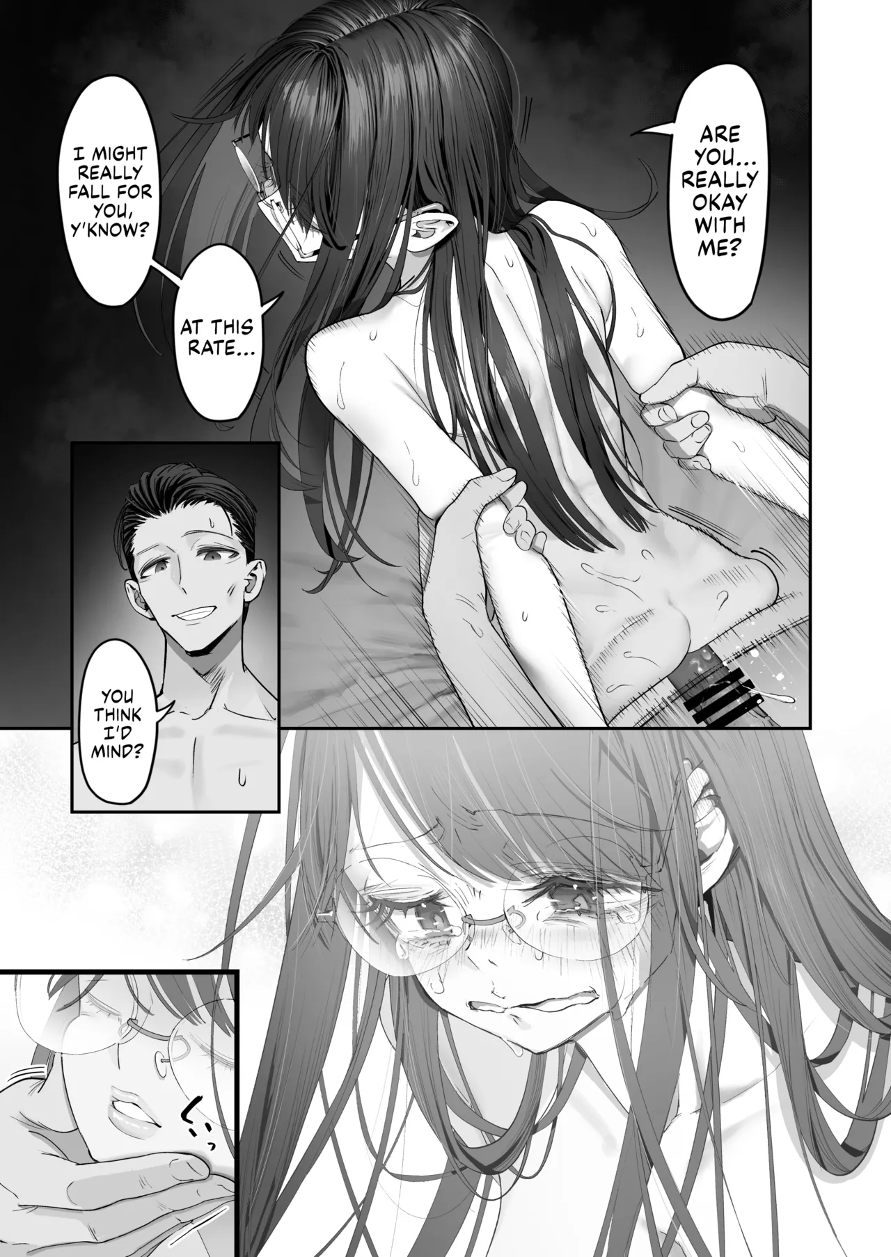 [Nameraka Seinikuten (kamasu)]Binkan Jimiko wa Iki zurai!!! | Life Ain’t Easy for a Sensitive Plain Jane!!![English] [Suizokukan] Page 55