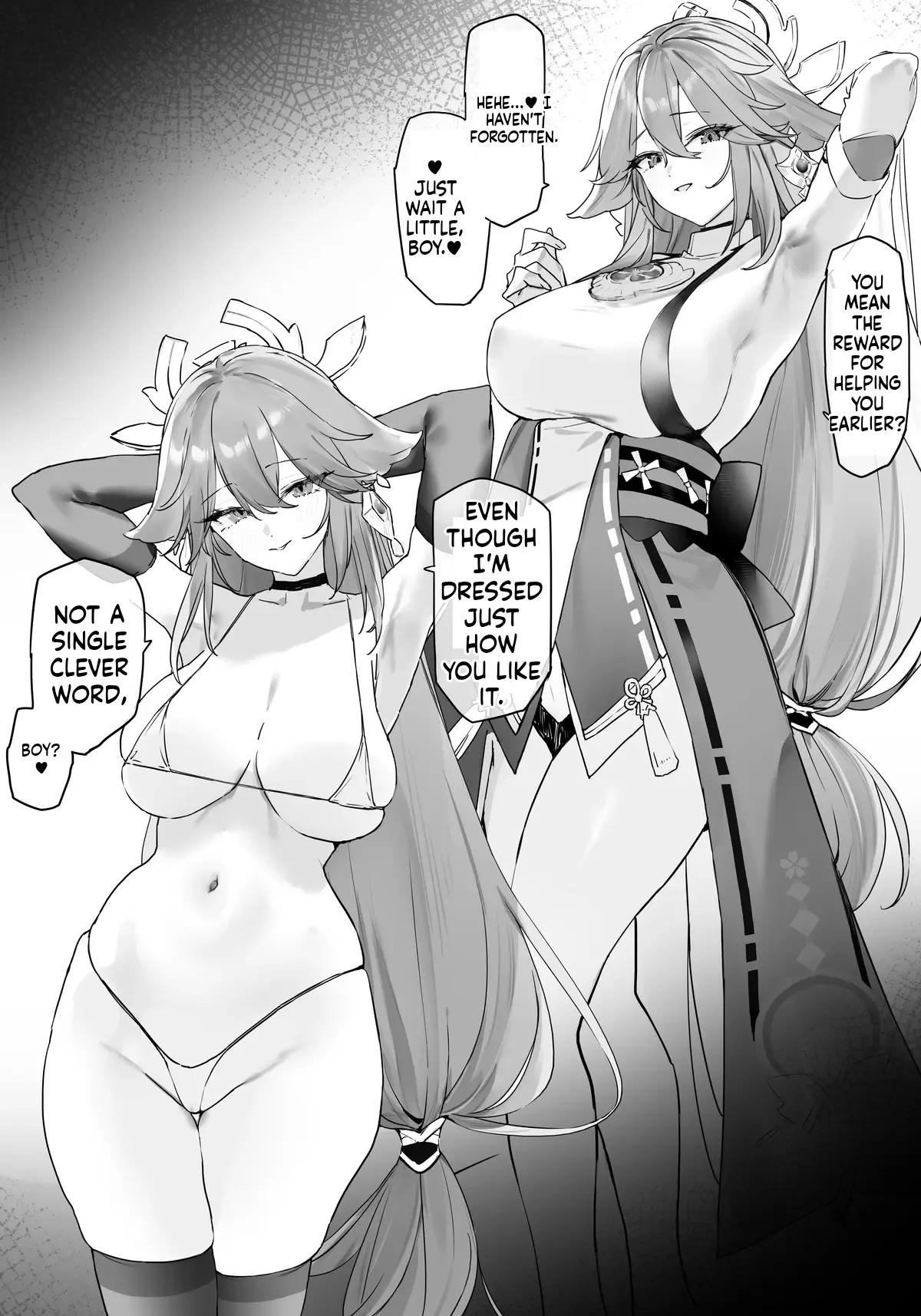 Flirting with Yae Miko Page 1