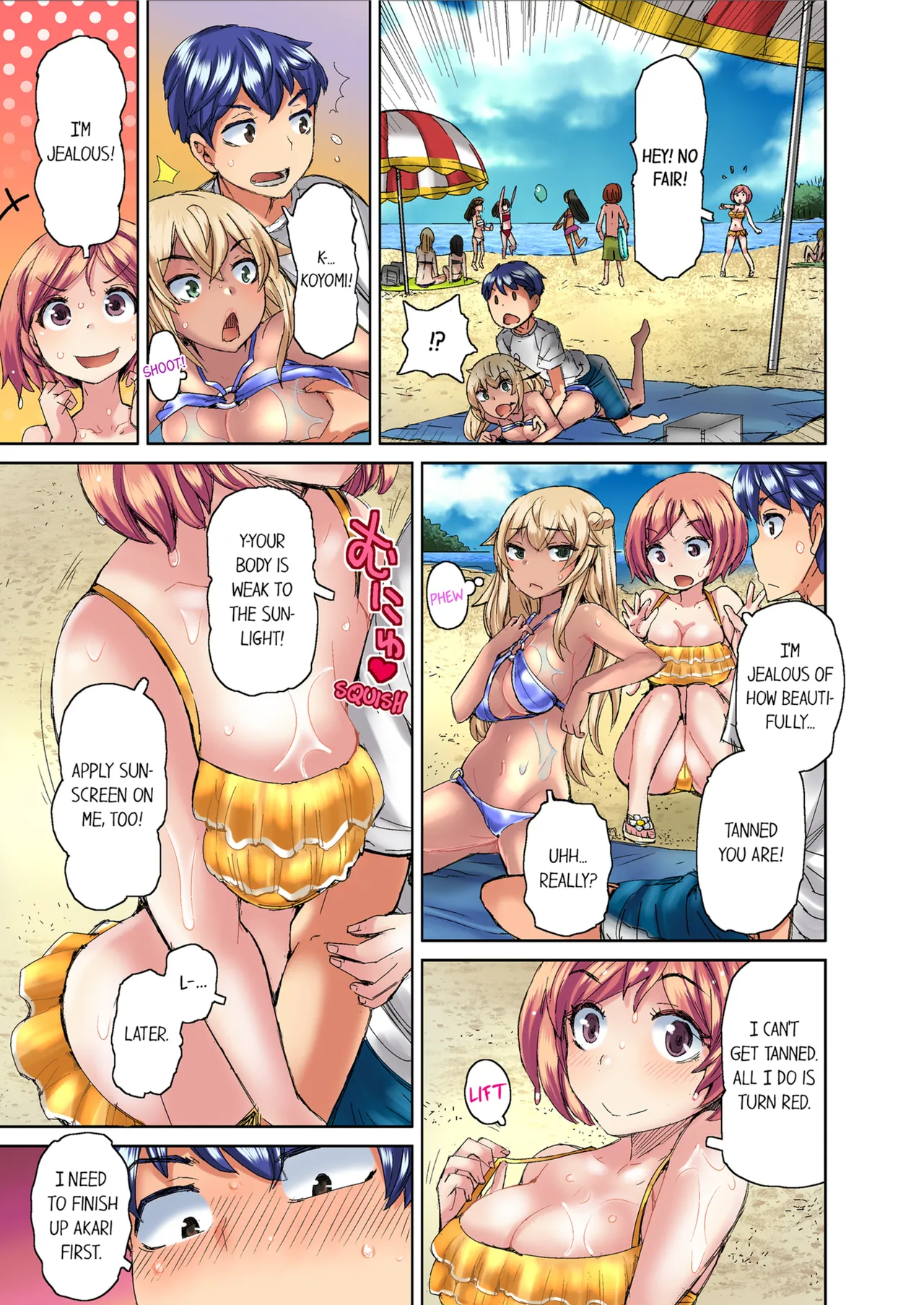 [Hiroyoshi Kira]Taking a Hot Tanned Chicks Virginity Vol.1-4[English] [Decensored] [Ongoing] Page 63