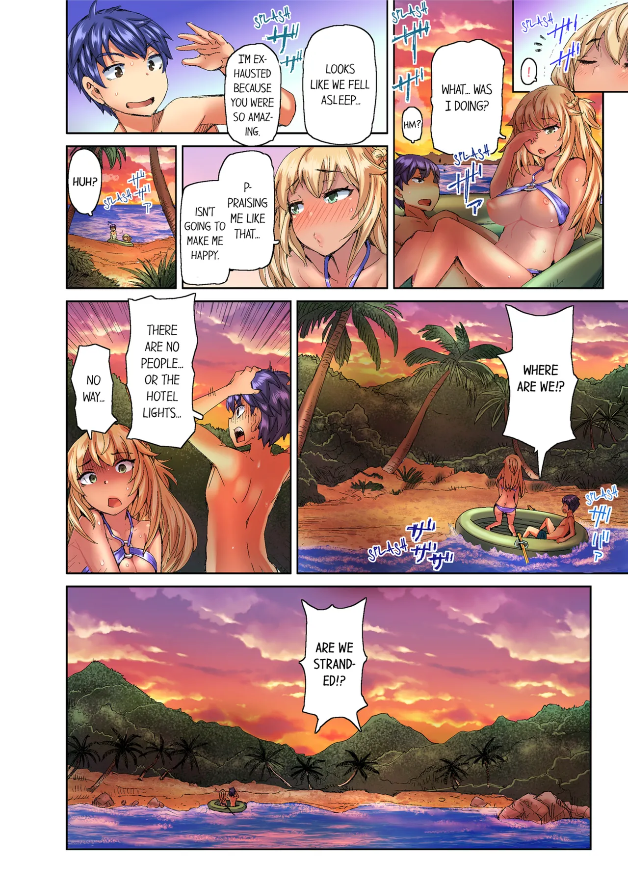 [Hiroyoshi Kira]Taking a Hot Tanned Chicks Virginity Vol.1-4[English] [Decensored] [Ongoing] Page 74