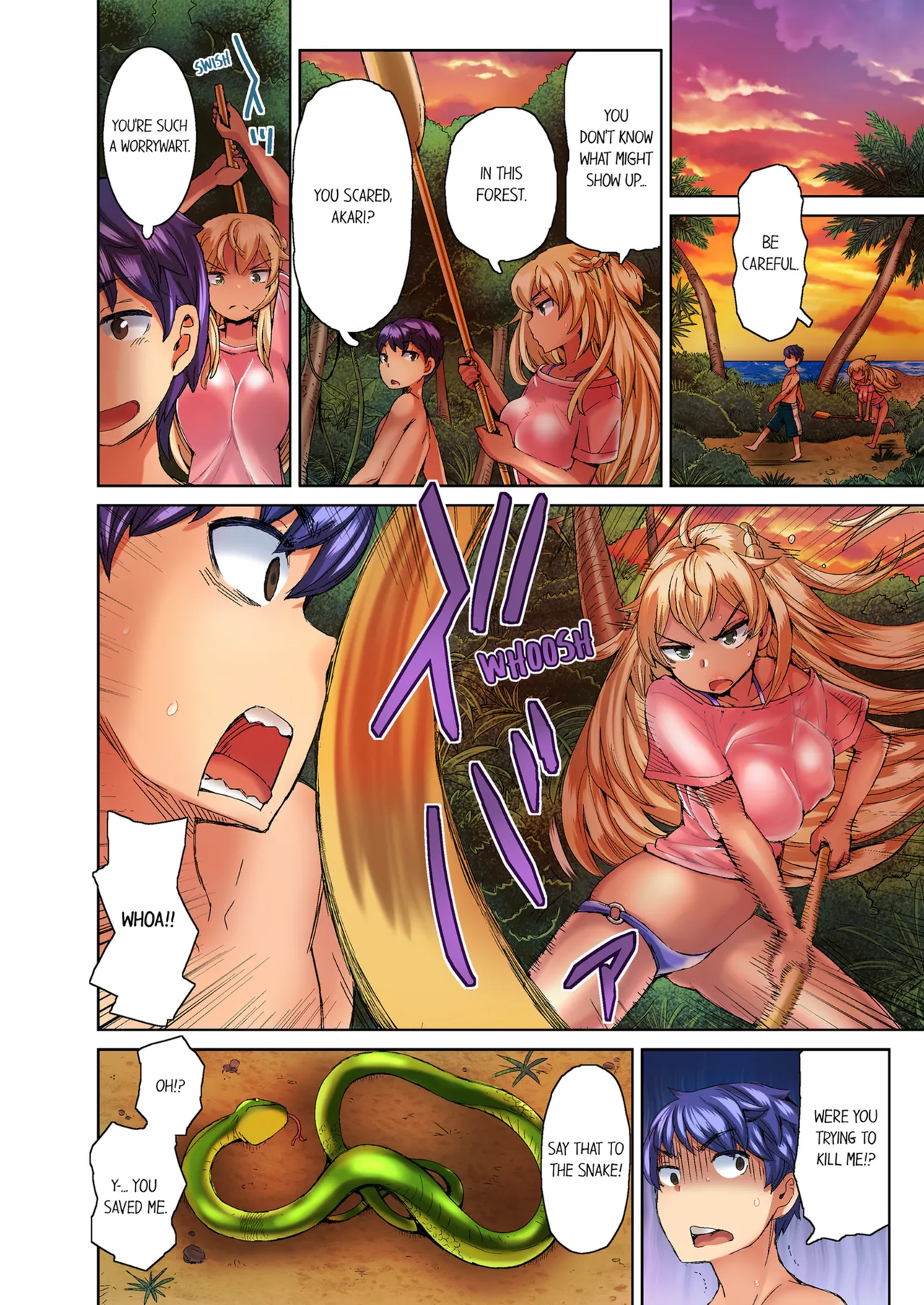 [Hiroyoshi Kira]Taking a Hot Tanned Chicks Virginity Vol.1-4[English] [Decensored] [Ongoing] Page 77