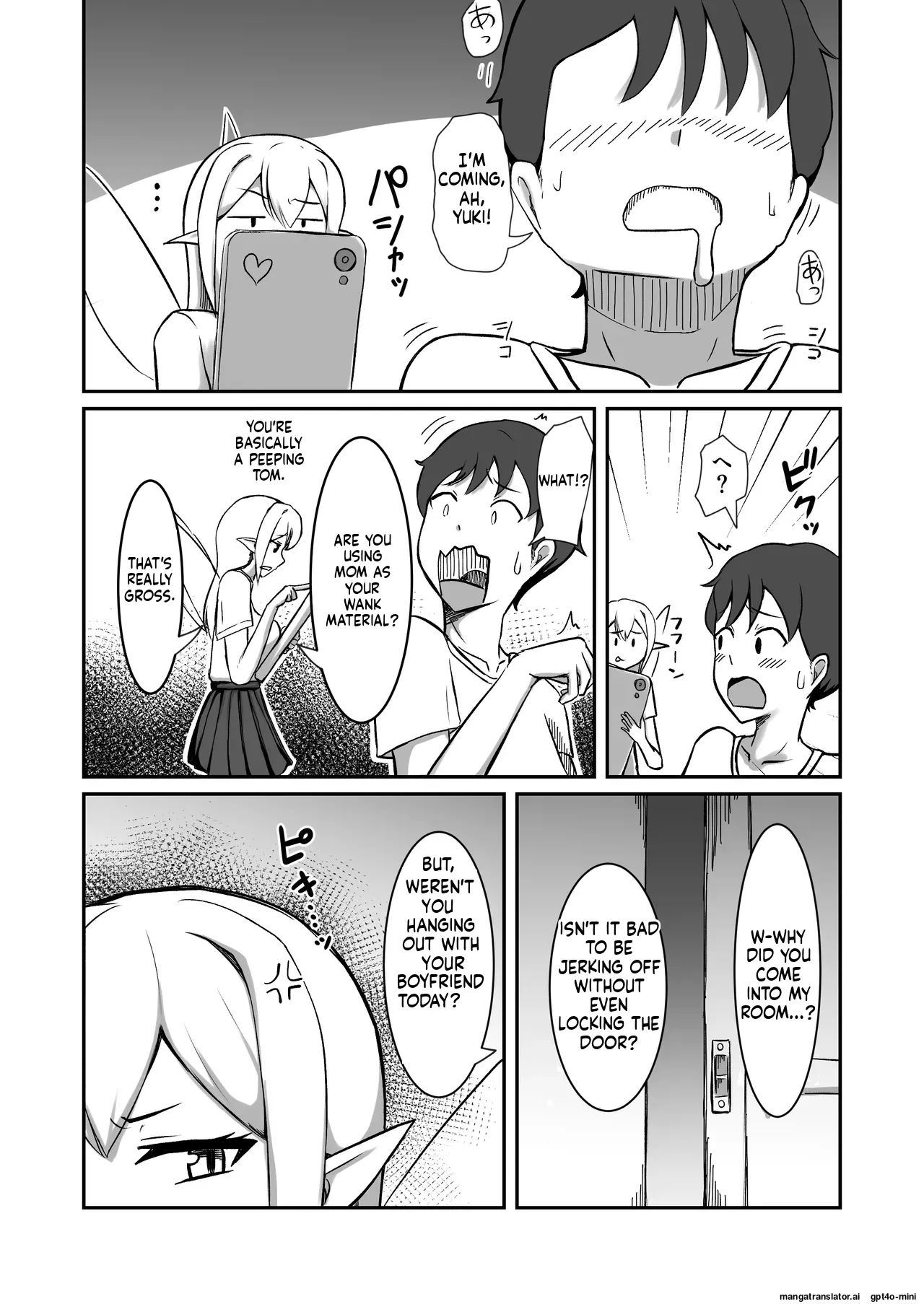 [Noshi-ya]Fairy-zoku no Onee-chan wa Boku no Senyou Onaho Yousei[English] Page 8