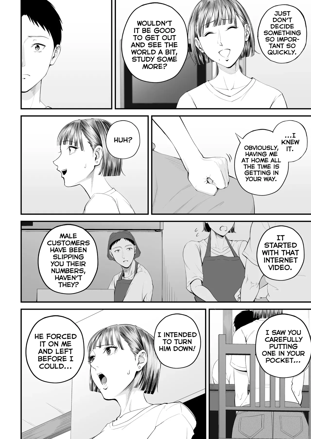 [Shiono Kou]Boshi Jouji ~Daisuki na Okaa-san to Konya Majiwaru~ - MOTHER AND SON LOVE AFFAIR | A Mother's Love ~Tonight I Become One With The Mom I Love~[English] [PPanGames] Page 12