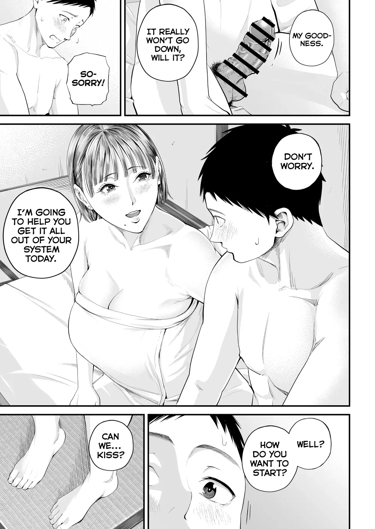 [Shiono Kou]Boshi Jouji ~Daisuki na Okaa-san to Konya Majiwaru~ - MOTHER AND SON LOVE AFFAIR | A Mother's Love ~Tonight I Become One With The Mom I Love~[English] [PPanGames] Page 51