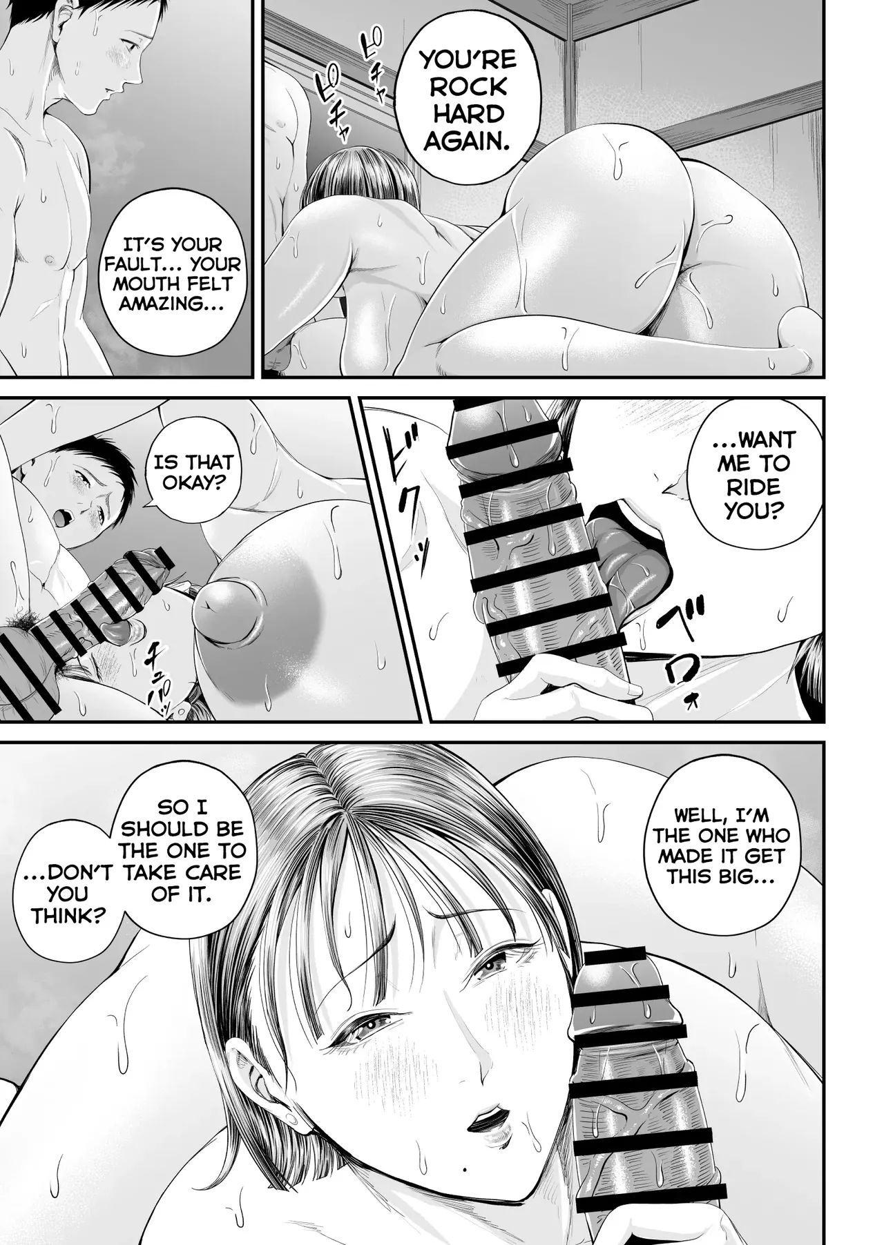 [Shiono Kou]Boshi Jouji ~Daisuki na Okaa-san to Konya Majiwaru~ - MOTHER AND SON LOVE AFFAIR | A Mother's Love ~Tonight I Become One With The Mom I Love~[English] [PPanGames] Page 85