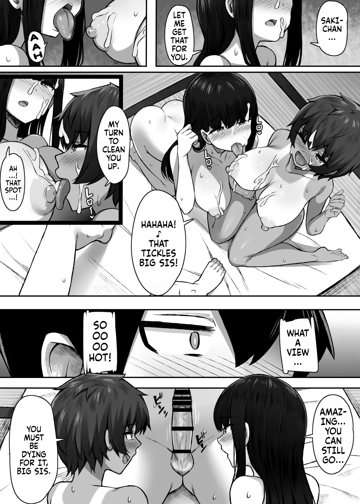 [Molta Shouten (Molta)]Sei ni Honpousugiru Minshuku Shimai | Way too sexually open sisters at the inn[English] [Fallen Games] Page 35