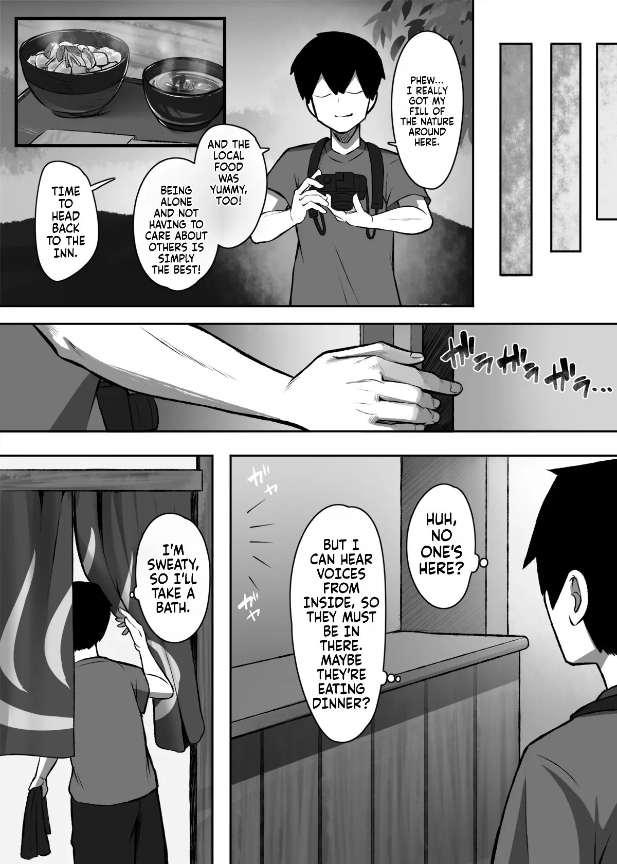 [Molta Shouten (Molta)]Sei ni Honpousugiru Minshuku Shimai | Way too sexually open sisters at the inn[English] [Fallen Games] Page 9