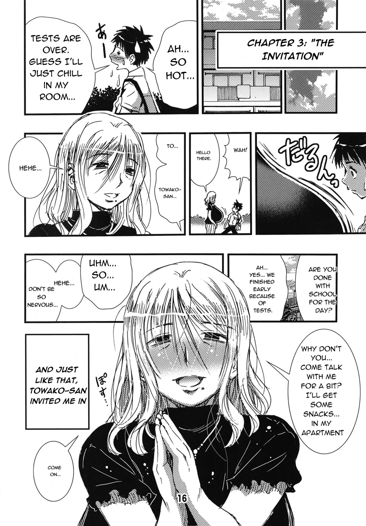 [Matsuyama Seiji]56-sai Bust 256cm Danchizuma Ookiku Tareta Jukujo no Chibusa... Boku wa Kono Hito de Doutei o Sotsugyou Shita.[English] [Digital] Page 16