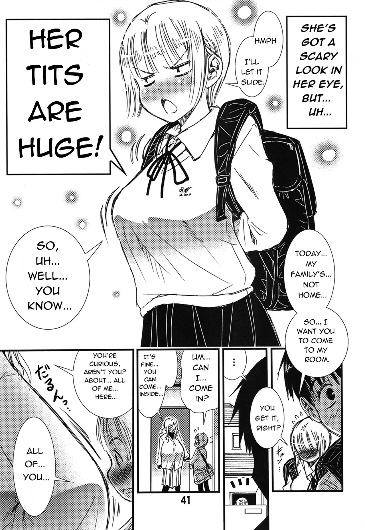 [Matsuyama Seiji]56-sai Bust 256cm Danchizuma Ookiku Tareta Jukujo no Chibusa... Boku wa Kono Hito de Doutei o Sotsugyou Shita.[English] [Digital] Page 41
