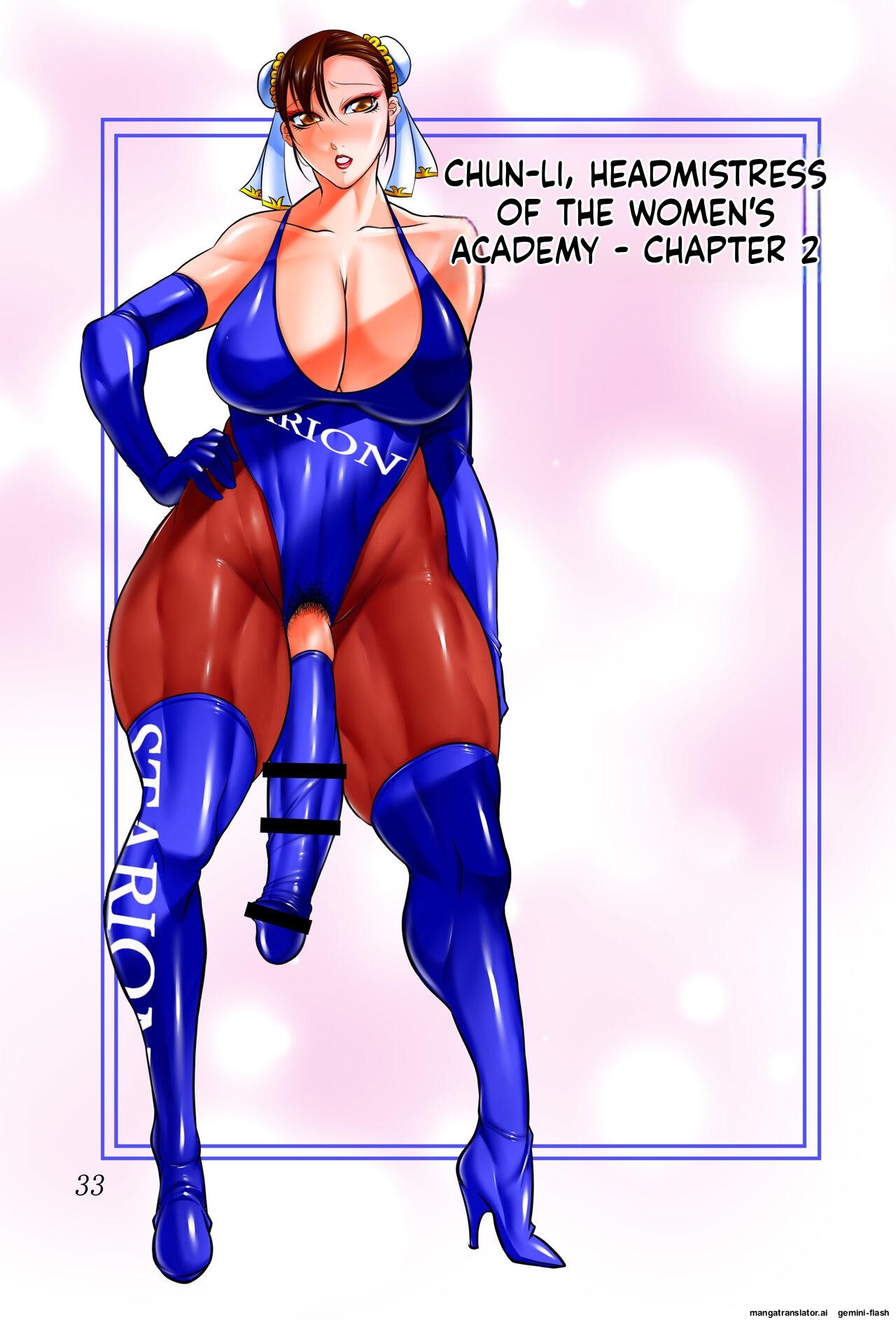 [Akane Shuuhei Dou (Akane Shuuhei)]Onna Gakuenchou Chun-Li, Soushuuhen (Street Fighter) [Digital] MTL Page 35