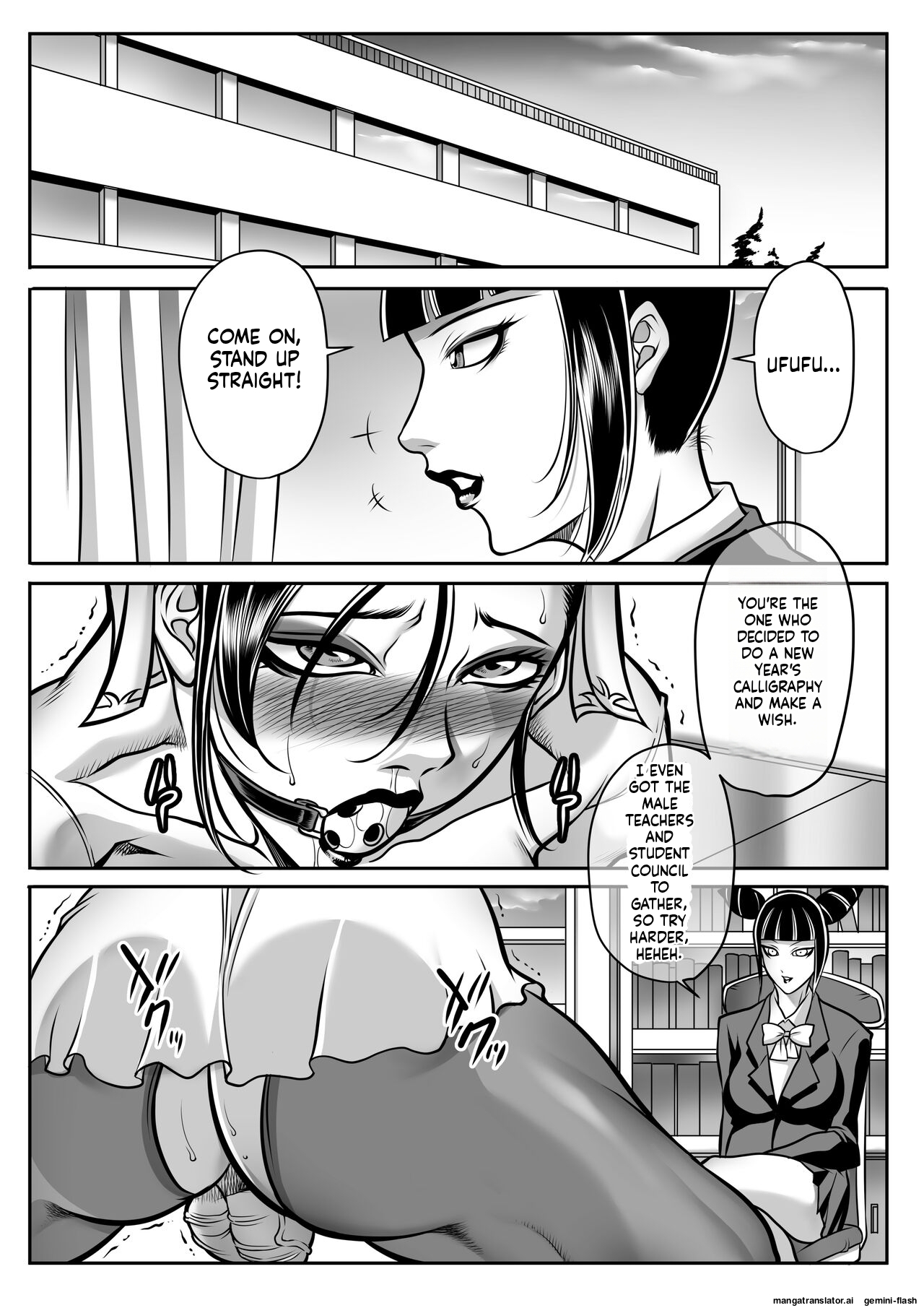 [Akane Shuuhei Dou (Akane Shuuhei)]Onna Gakuenchou Chun-Li, Soushuuhen (Street Fighter) [Digital] MTL Page 64