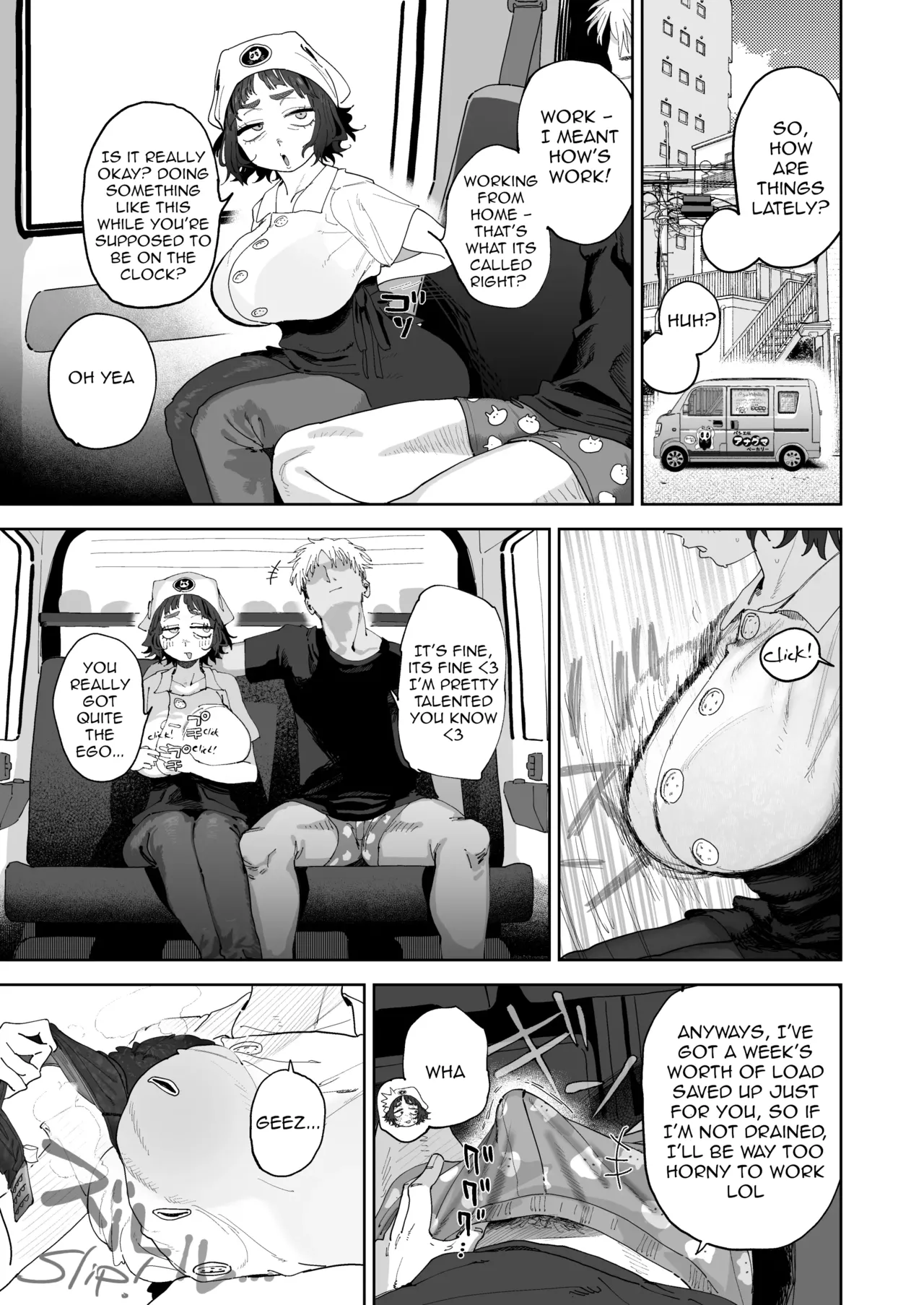 [Toku]Nuki Ari Houmon Panya no Ero Oba-san | The Horny Housewife from the Door to Door Bread Delivery Service[English] Page 11