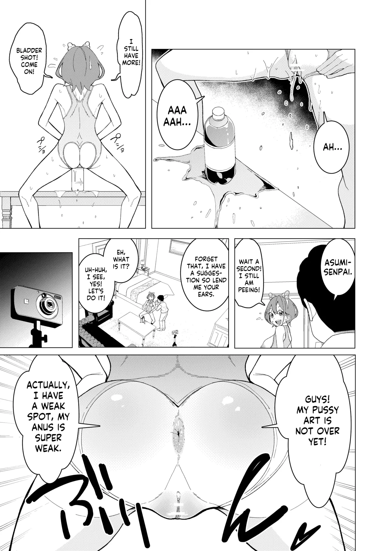 [Hisamaru Hajimeya (Hisamaru Hajime)]Saimin App de! Charisma Joshi Kousei Model o Chou Hentai Omanko Geinin ni Produce Shitemita -Zenpen-[English] Page 14