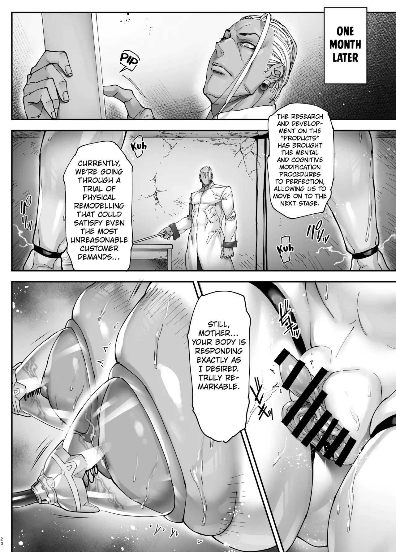 [Kocho Kocho Koukou (Bonten)]Nyuujoku no Ori ~Hitozuma Sousakan Atsuko~ Gaiden[English] [Kuraudo] [Digital] Page 19