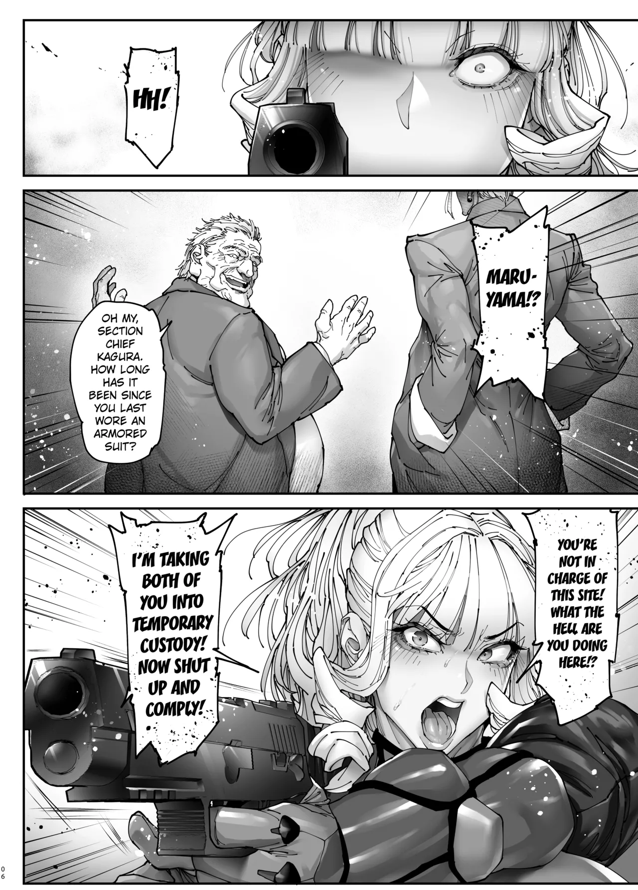[Kocho Kocho Koukou (Bonten)]Nyuujoku no Ori ~Hitozuma Sousakan Atsuko~ Gaiden[English] [Kuraudo] [Digital] Page 5