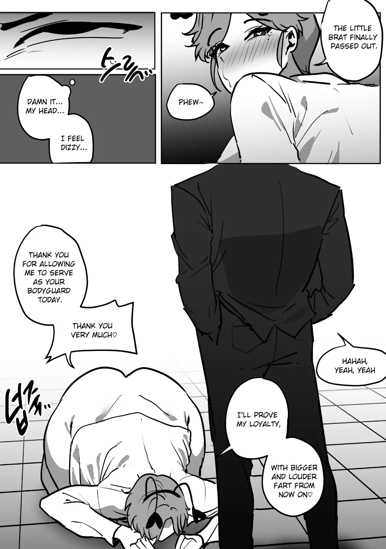 [Butter Margarine]Cool-headed bodyguard's vulgar brainwashing - 냉철한 보디가드 천박세뇌 Page 9