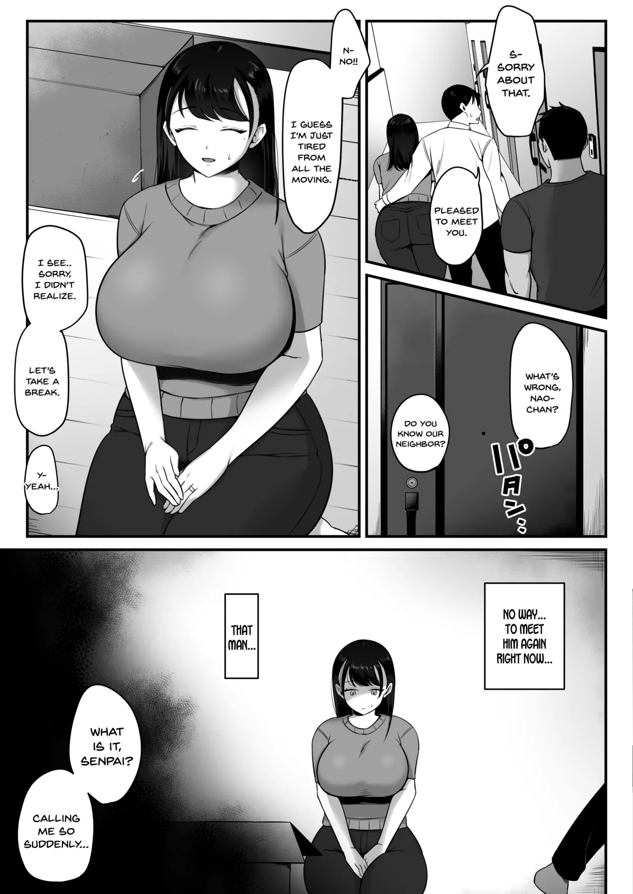 [Misaki (Onamae)]Maso Mesu Rinjin Onahozuma ~Saikai Shita Moto SeFri o Dekachin de Saikyouiku suru Hanashi~[English] [SDTLs] Page 4