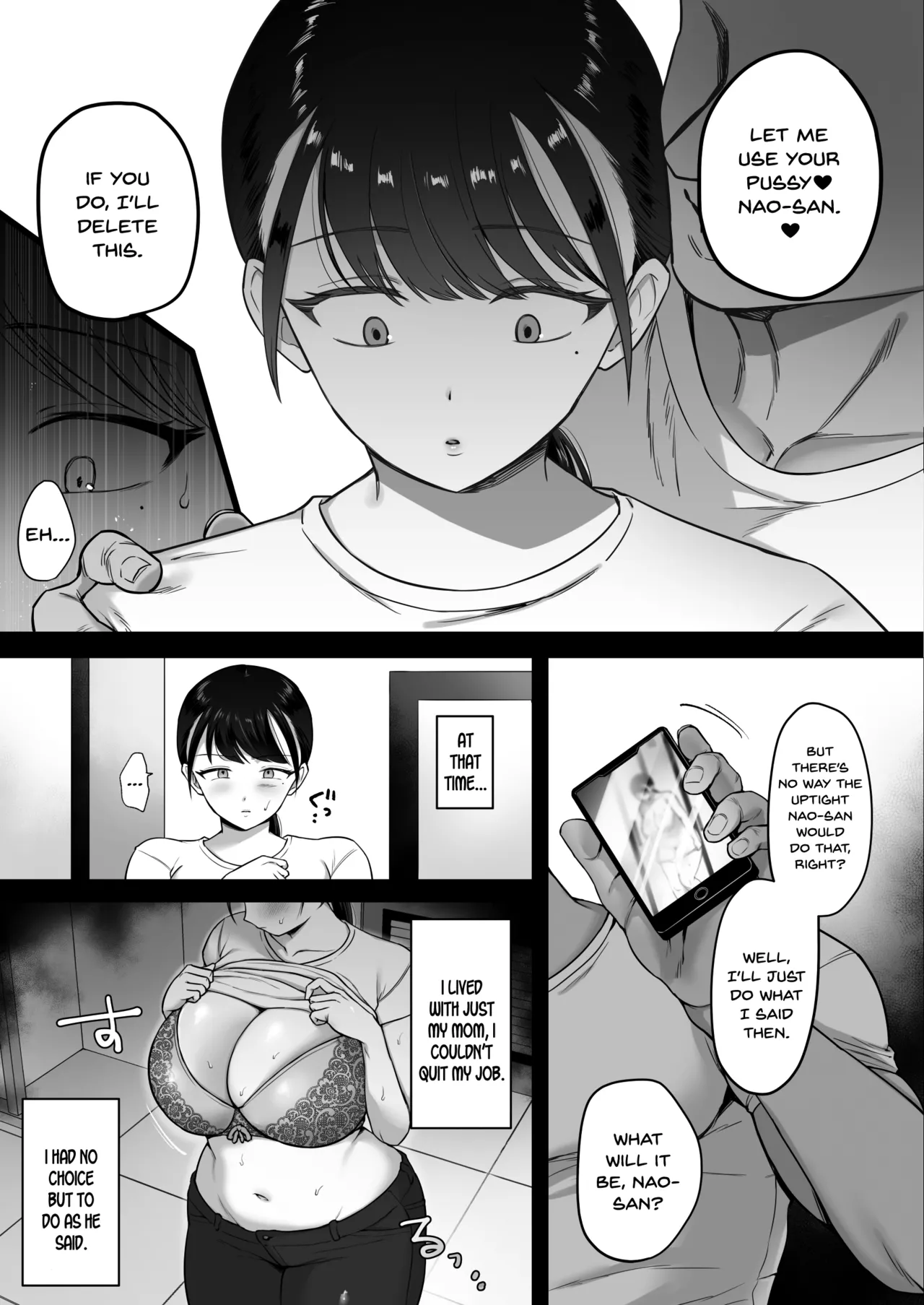 [Misaki (Onamae)]Maso Mesu Rinjin Onahozuma ~Saikai Shita Moto SeFri o Dekachin de Saikyouiku suru Hanashi~[English] [SDTLs] Page 6