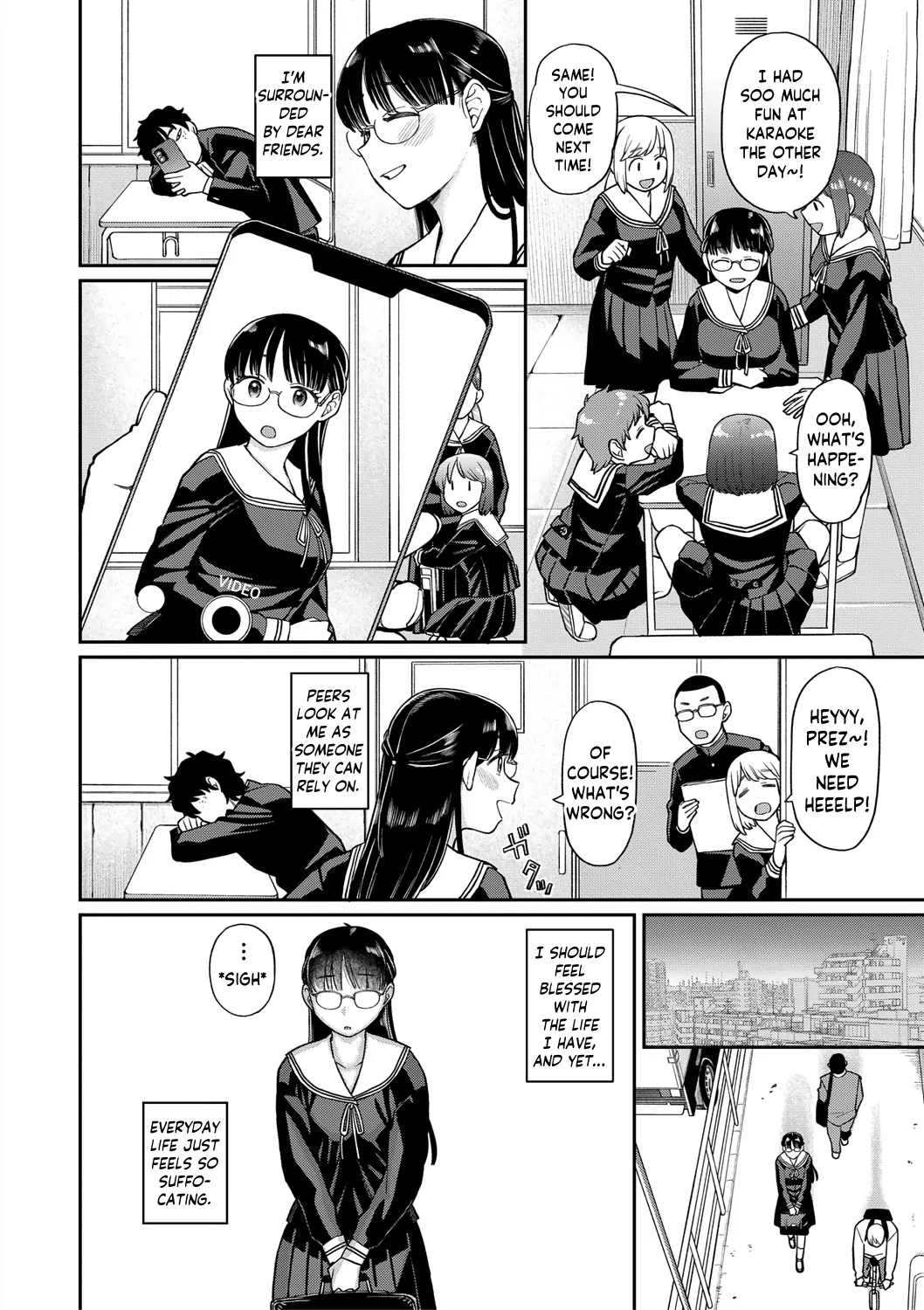 [Koyama Shigeru]Ochite Yuku | falling…(Shinro Kibou wa Nikubenki Desu.) [English] [skibidibenki] [Digital] Page 2