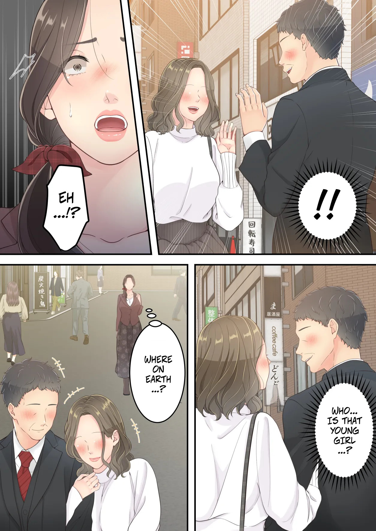 [Yuriko Club]Matomo na Okaa-san ga Musuko to Onaidoshi na Otokonoko to Amaama Furin Ryokou shichau Hanashi | A Normal Mother Goes on a Sweet Affair Trip With a Boy the Same Age as Her Son[English] Page 19