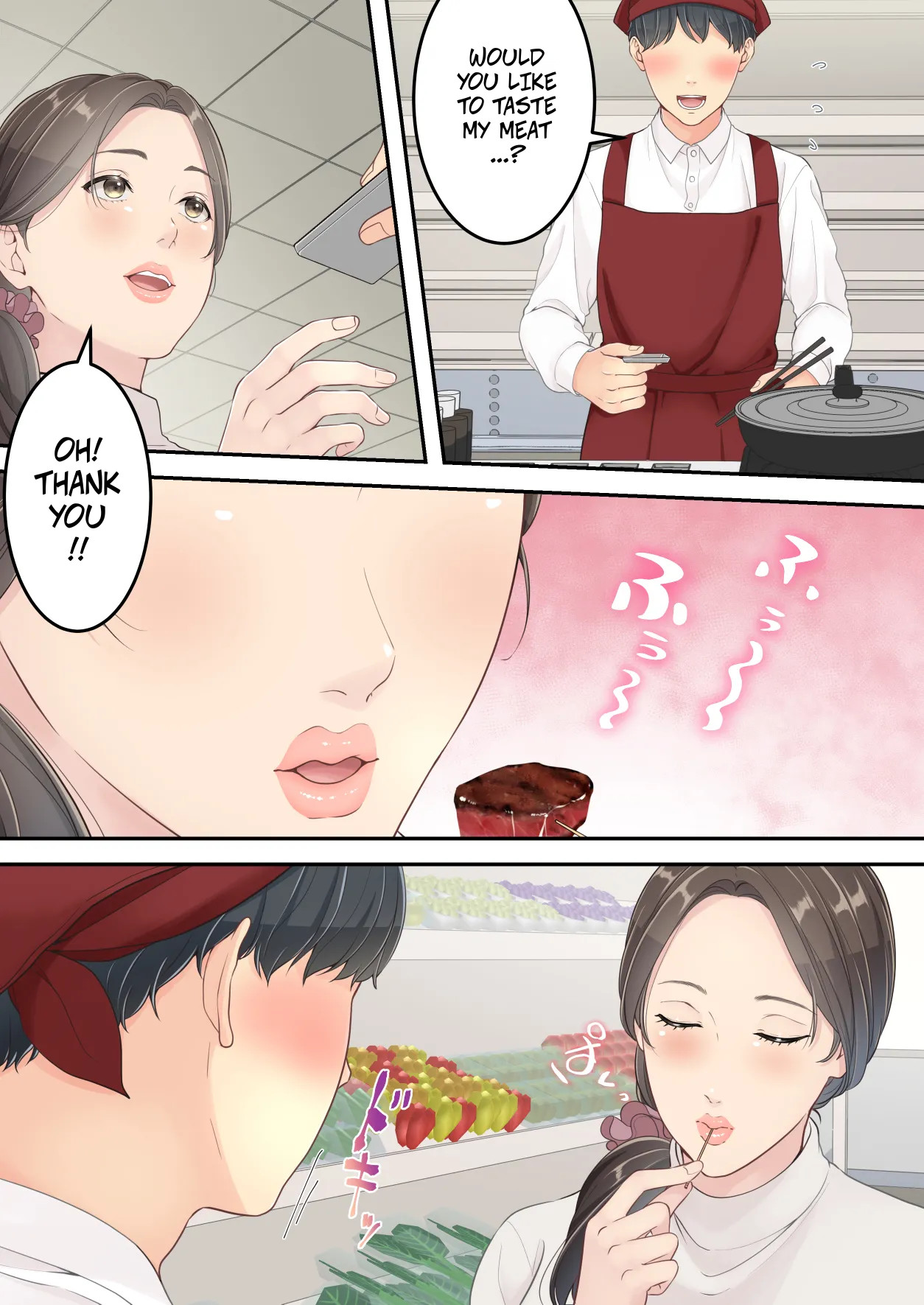 [Yuriko Club]Matomo na Okaa-san ga Musuko to Onaidoshi na Otokonoko to Amaama Furin Ryokou shichau Hanashi | A Normal Mother Goes on a Sweet Affair Trip With a Boy the Same Age as Her Son[English] Page 3