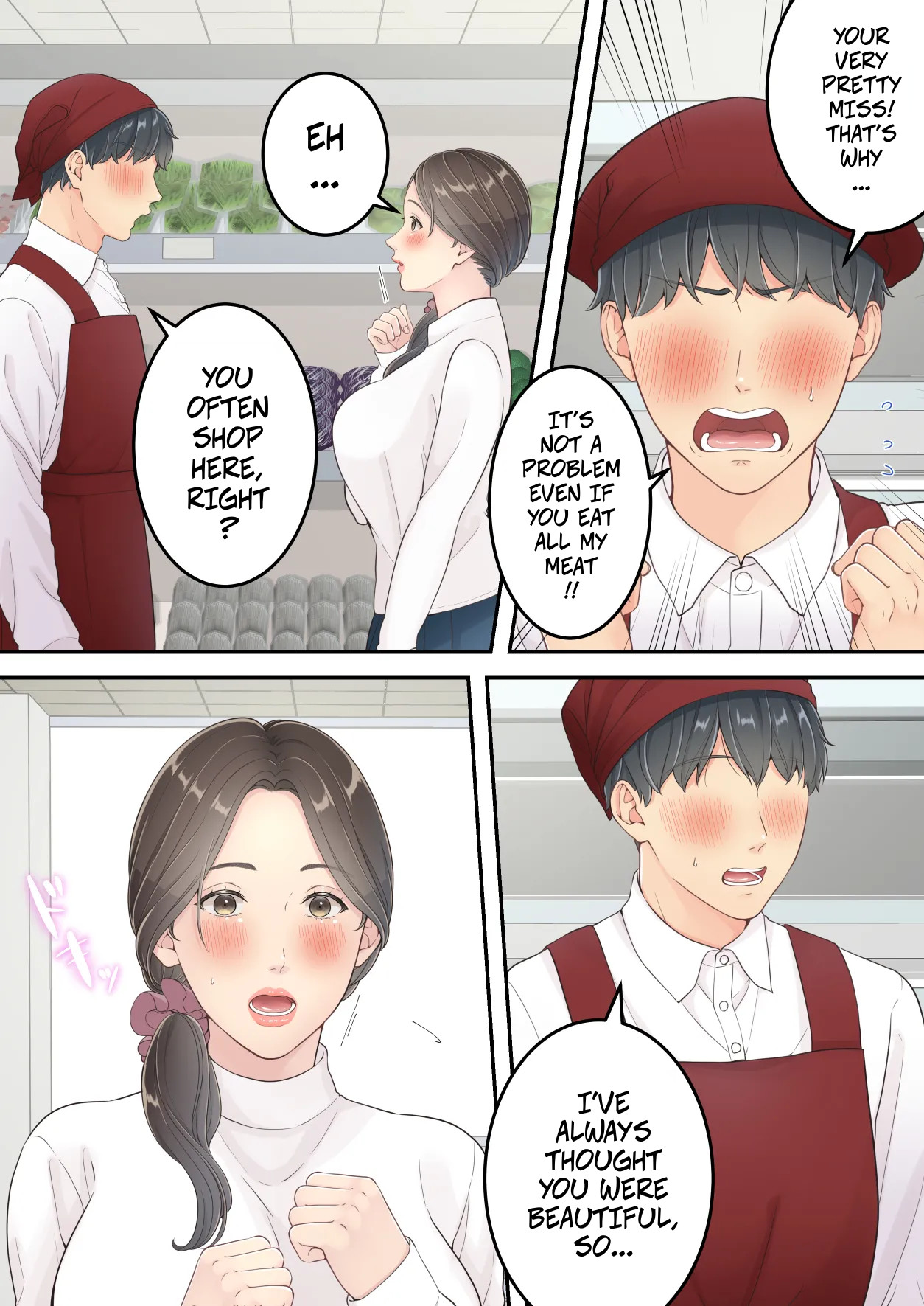 [Yuriko Club]Matomo na Okaa-san ga Musuko to Onaidoshi na Otokonoko to Amaama Furin Ryokou shichau Hanashi | A Normal Mother Goes on a Sweet Affair Trip With a Boy the Same Age as Her Son[English] Page 5