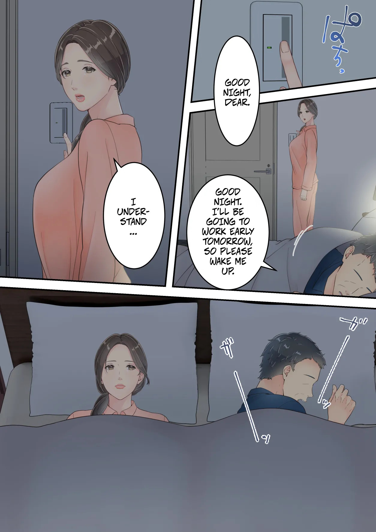 [Yuriko Club]Matomo na Okaa-san ga Musuko to Onaidoshi na Otokonoko to Amaama Furin Ryokou shichau Hanashi | A Normal Mother Goes on a Sweet Affair Trip With a Boy the Same Age as Her Son[English] Page 8