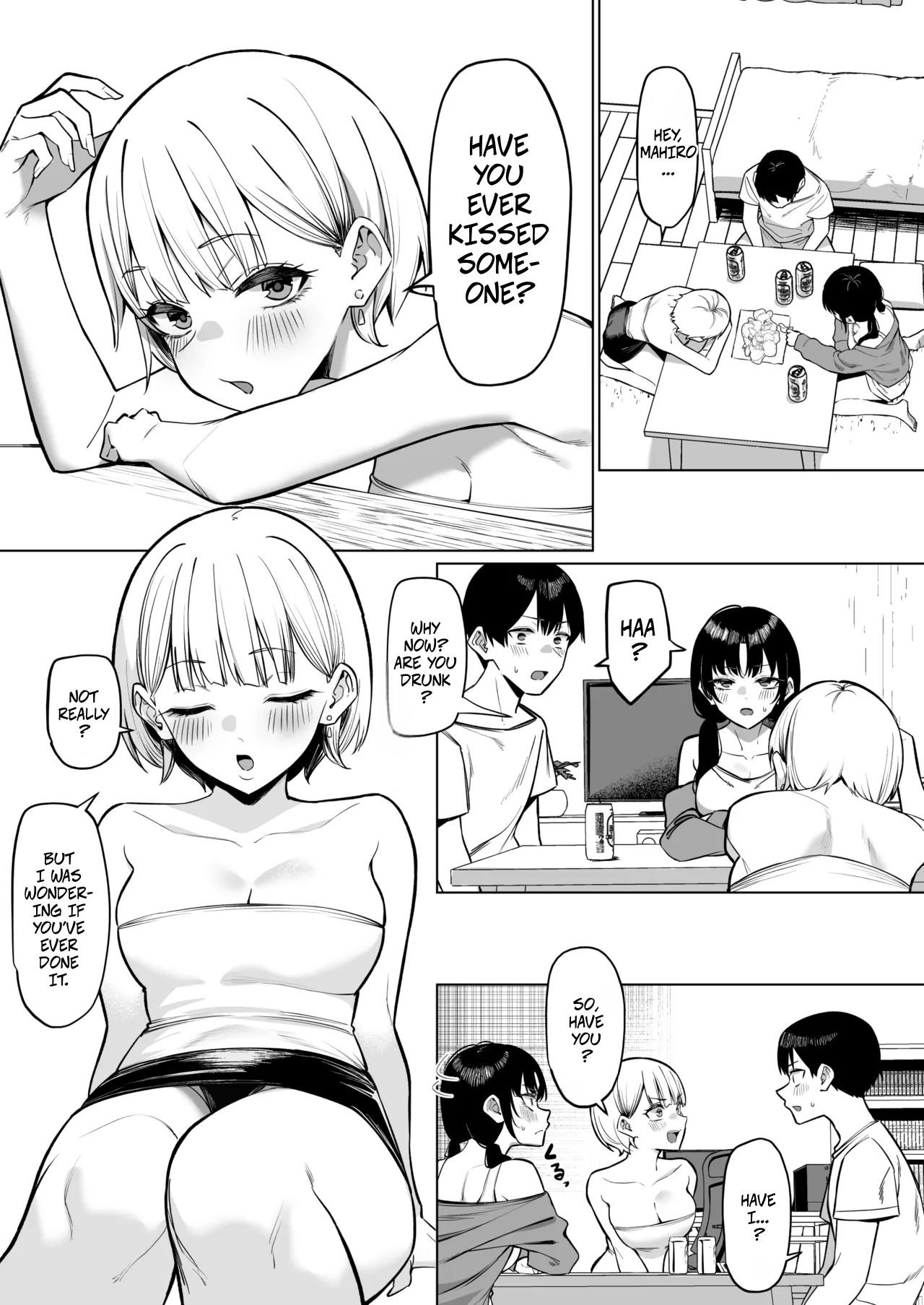[MM]Onna Tomodachi Futari to Perochuu suru Hanashi | A Story About Kissing 2 Female Friends[English] Page 2