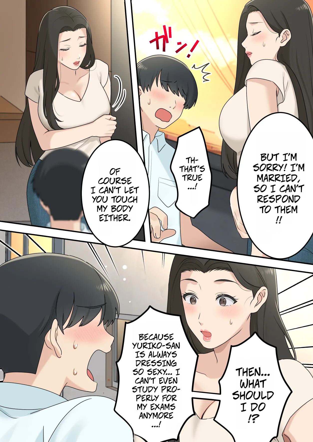 [Yuriko Club]Kawaisugiru Tomodachi no Okaa-san to Kossori Tsukiacchatta Hanashi | I Secretly Dated My Friend's Cute Mother[English] Page 12