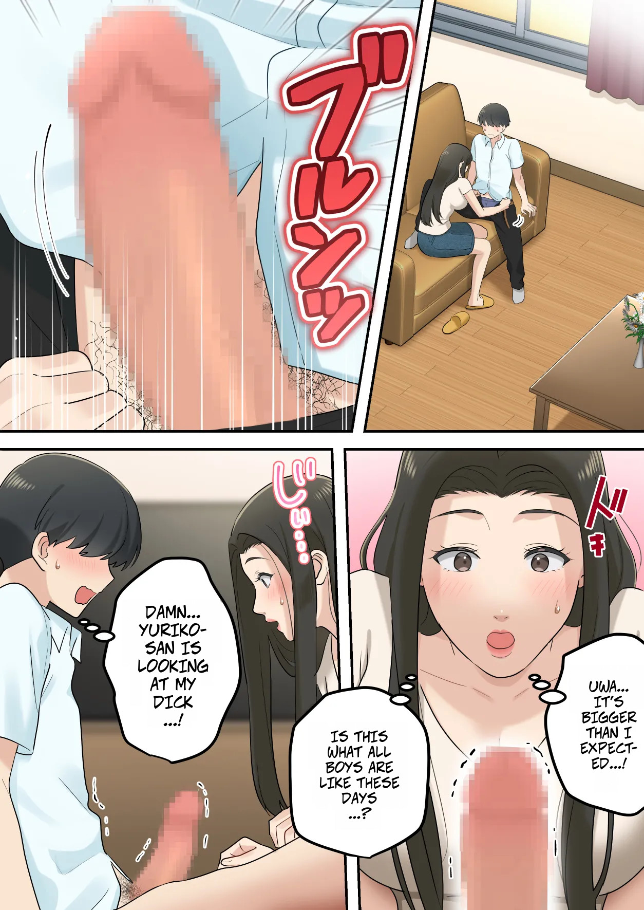 [Yuriko Club]Kawaisugiru Tomodachi no Okaa-san to Kossori Tsukiacchatta Hanashi | I Secretly Dated My Friend's Cute Mother[English] Page 15