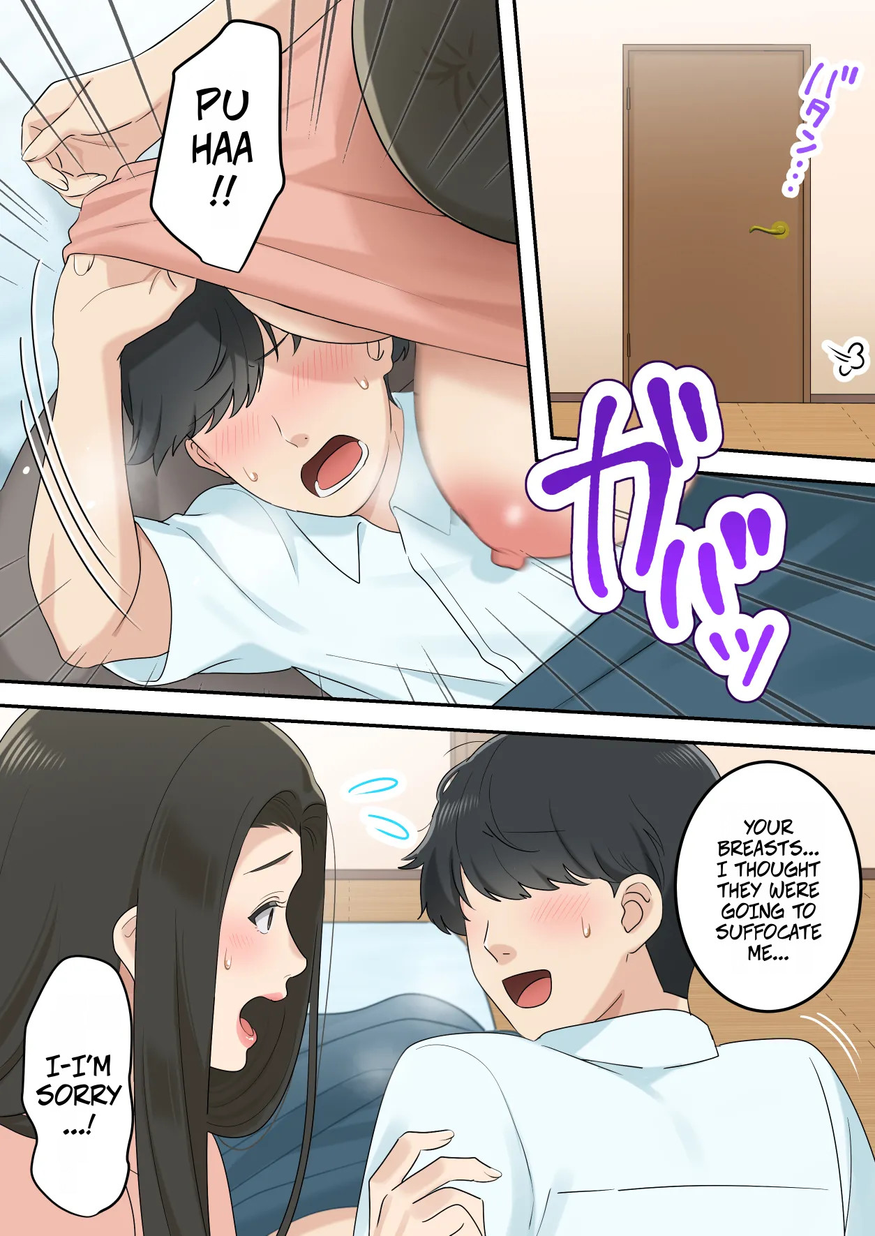 [Yuriko Club]Kawaisugiru Tomodachi no Okaa-san to Kossori Tsukiacchatta Hanashi | I Secretly Dated My Friend's Cute Mother[English] Page 45
