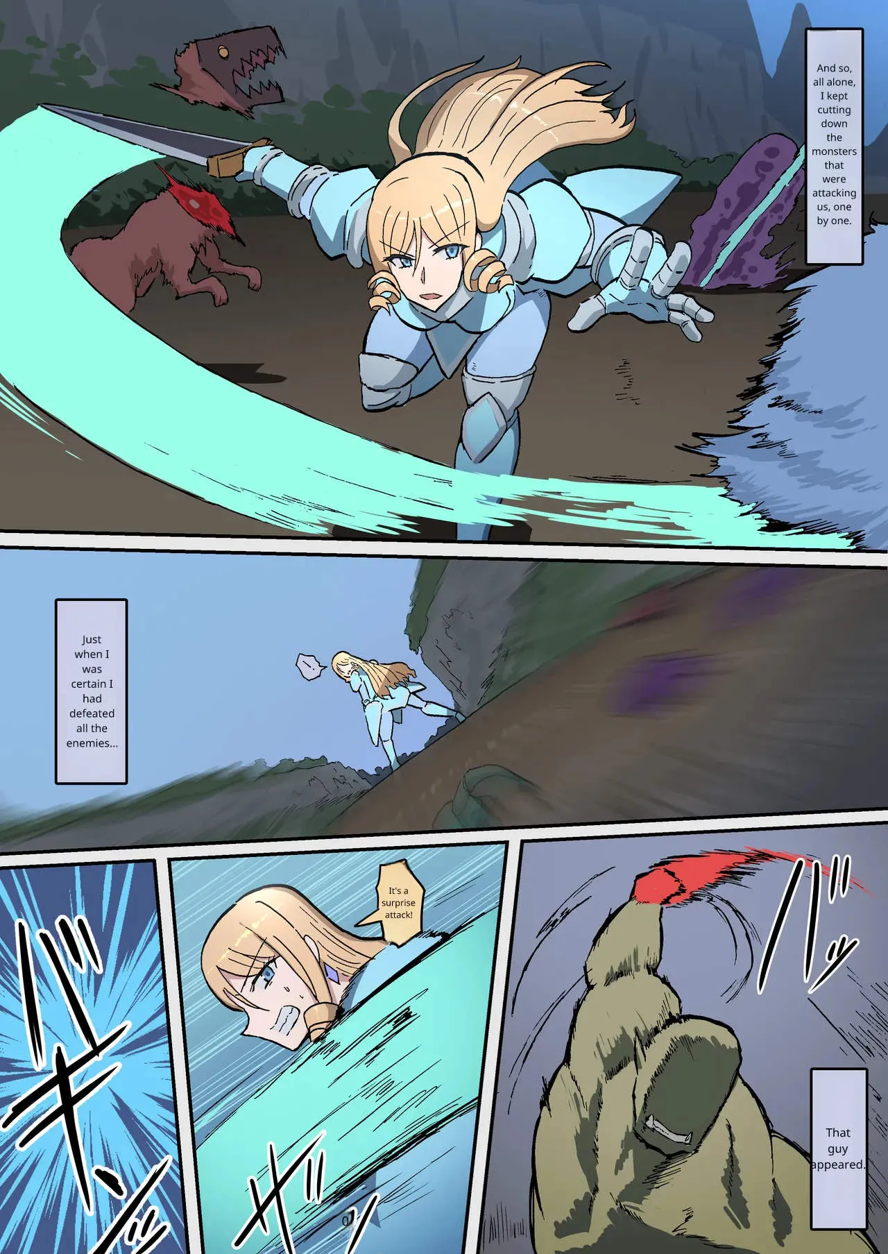 [yukio]Orc no Hanayome-tachi ~Kouketsu na Onna Kishi wa Mesu ni Otosare Aisareru~[English] Page 6
