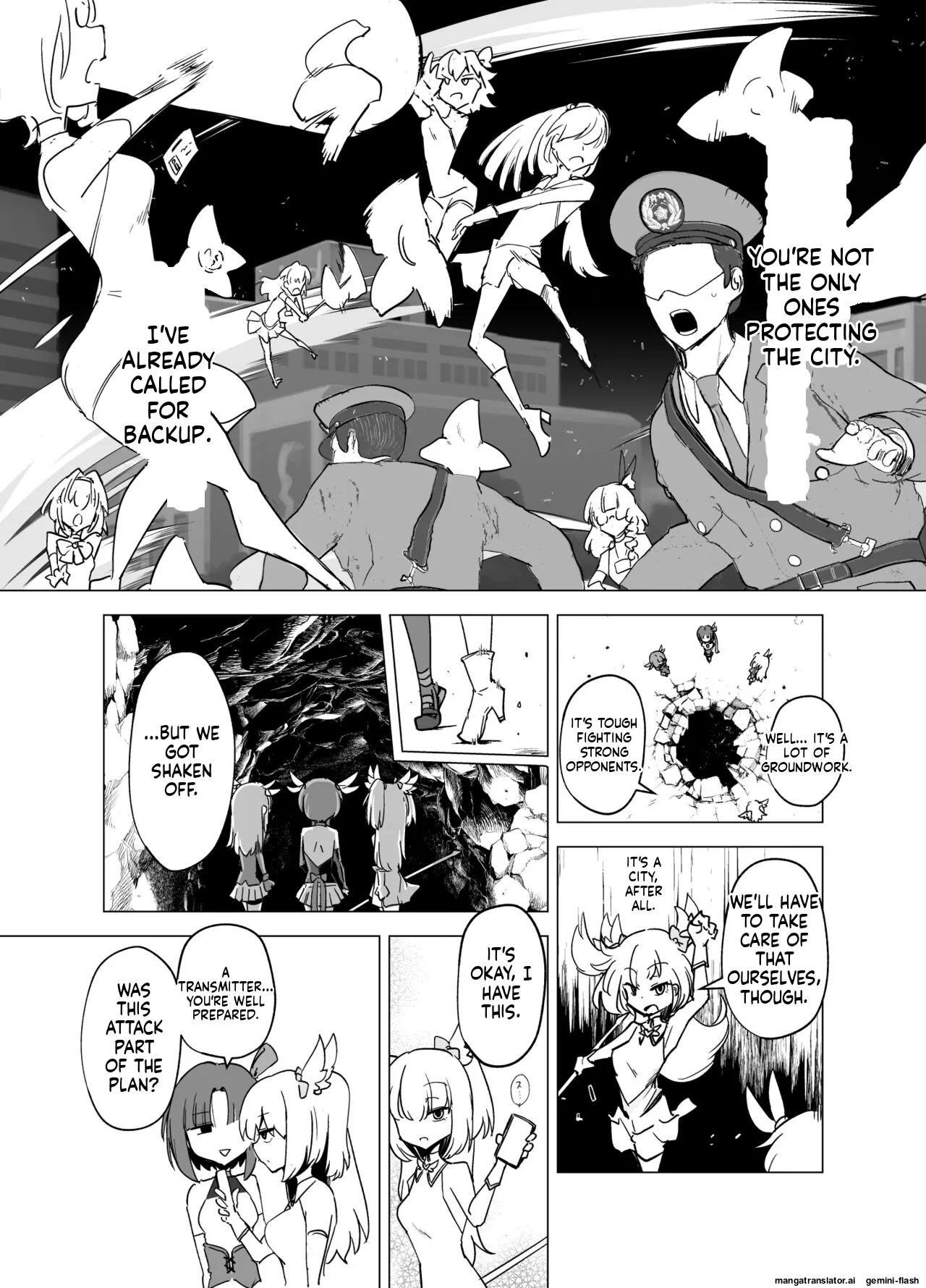 [FoxTail (sakifox)]Mahou Shoujo-tachi vs Shokushu-san Zenpen[English] [Digital] Page 11