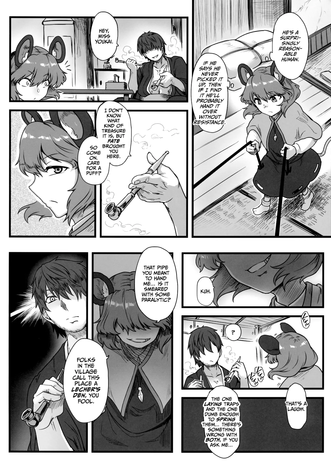 (Reitaisai 14) [Torano Ori (Toritora)]Kenshou, Ningen o Anadoru. | The Commander Underestimates Humans(Touhou Project) [English] [CulturedCommissions] Page 3