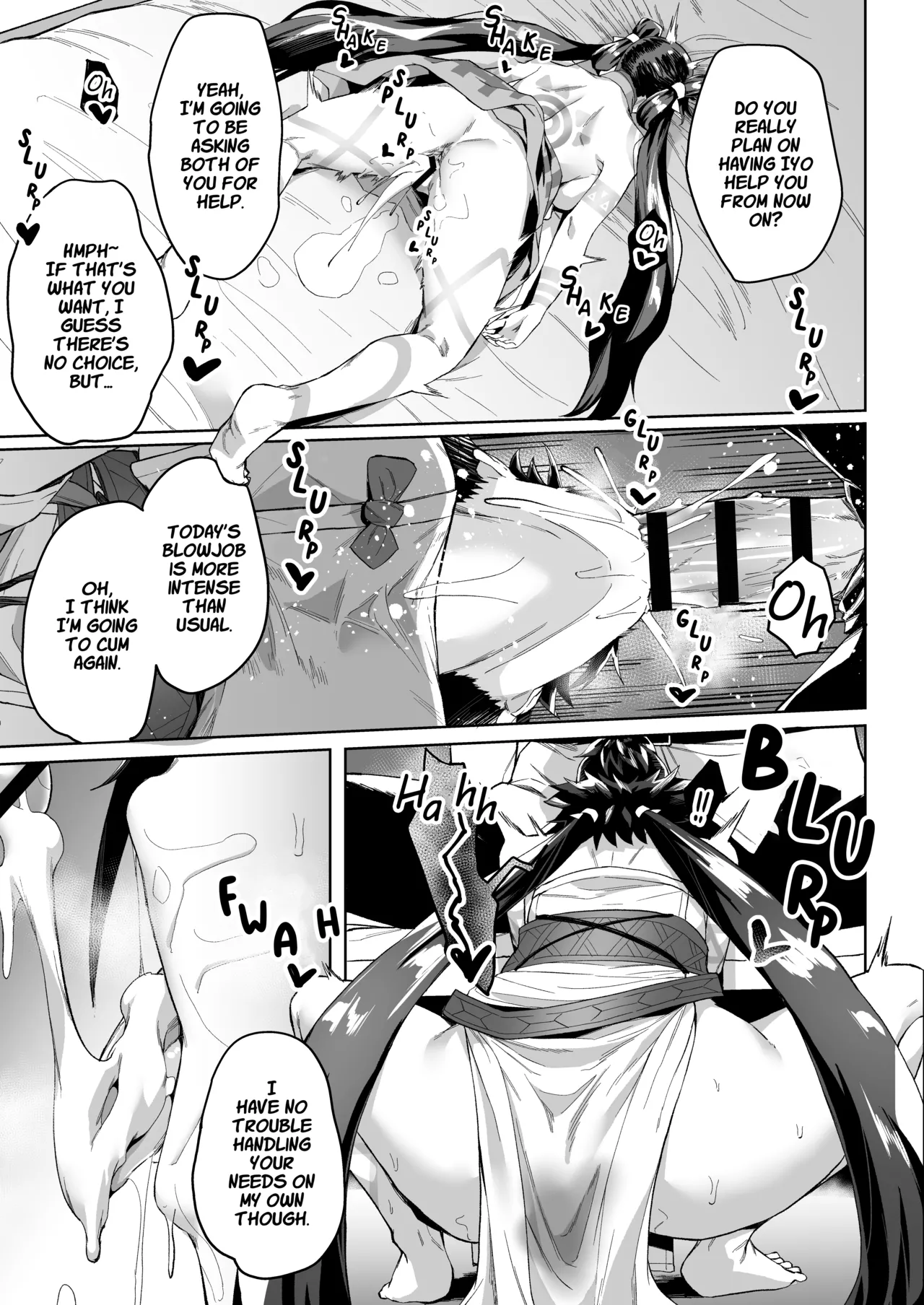 [Chabanchabancha (Inari Bancha)]Mirai-kun no Onegai o Kotowarenai Himiko-sama 2 - Iyo Hen(Fate/Grand Order) [English] [hardcase8translates] [Digital] Page 36