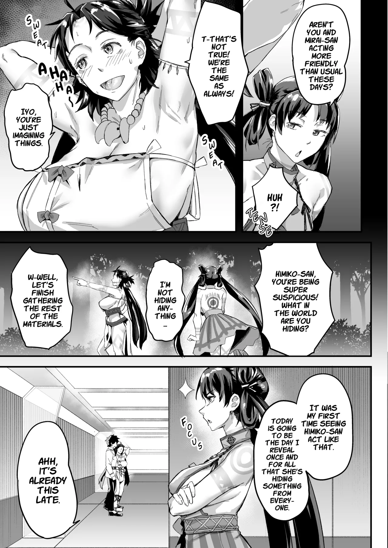 [Chabanchabancha (Inari Bancha)]Mirai-kun no Onegai o Kotowarenai Himiko-sama 2 - Iyo Hen(Fate/Grand Order) [English] [hardcase8translates] [Digital] Page 4