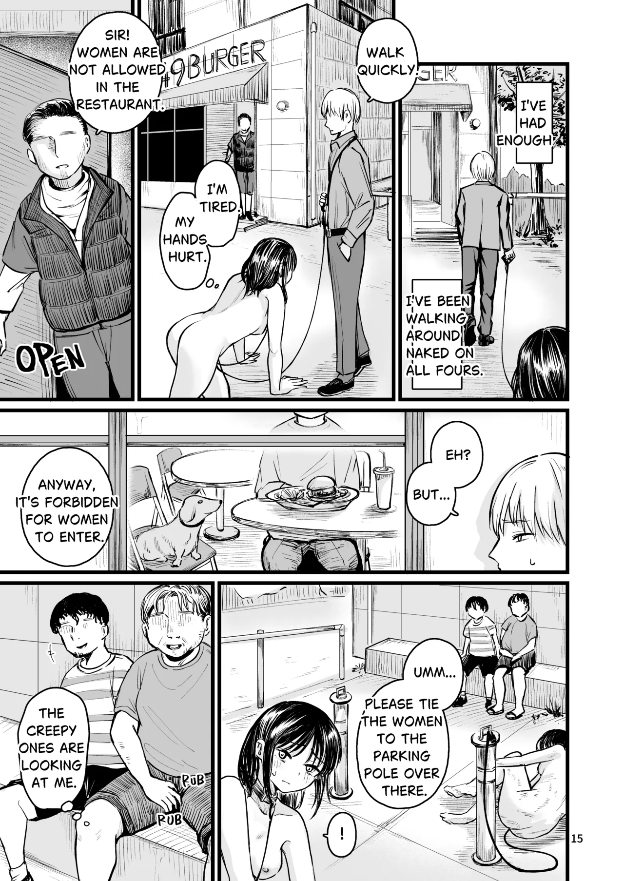 [mokataki_works (Mokataki)]Josei no Kenri ga Ushinawareta Kuni  - The Country Where Women's Rights have been Lost 2[English] [Digital] Page 13