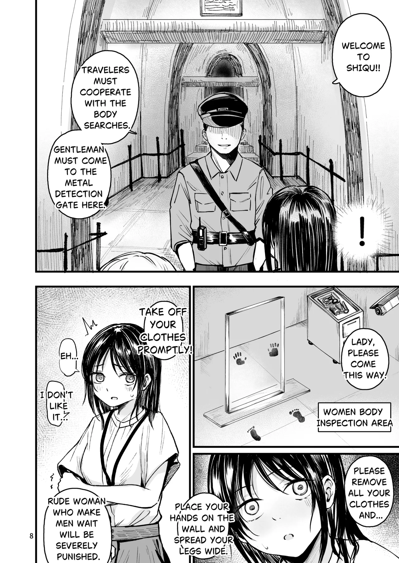 [mokataki_works (Mokataki)]Josei no Kenri ga Ushinawareta Kuni  - The Country Where Women's Rights have been Lost 2[English] [Digital] Page 6