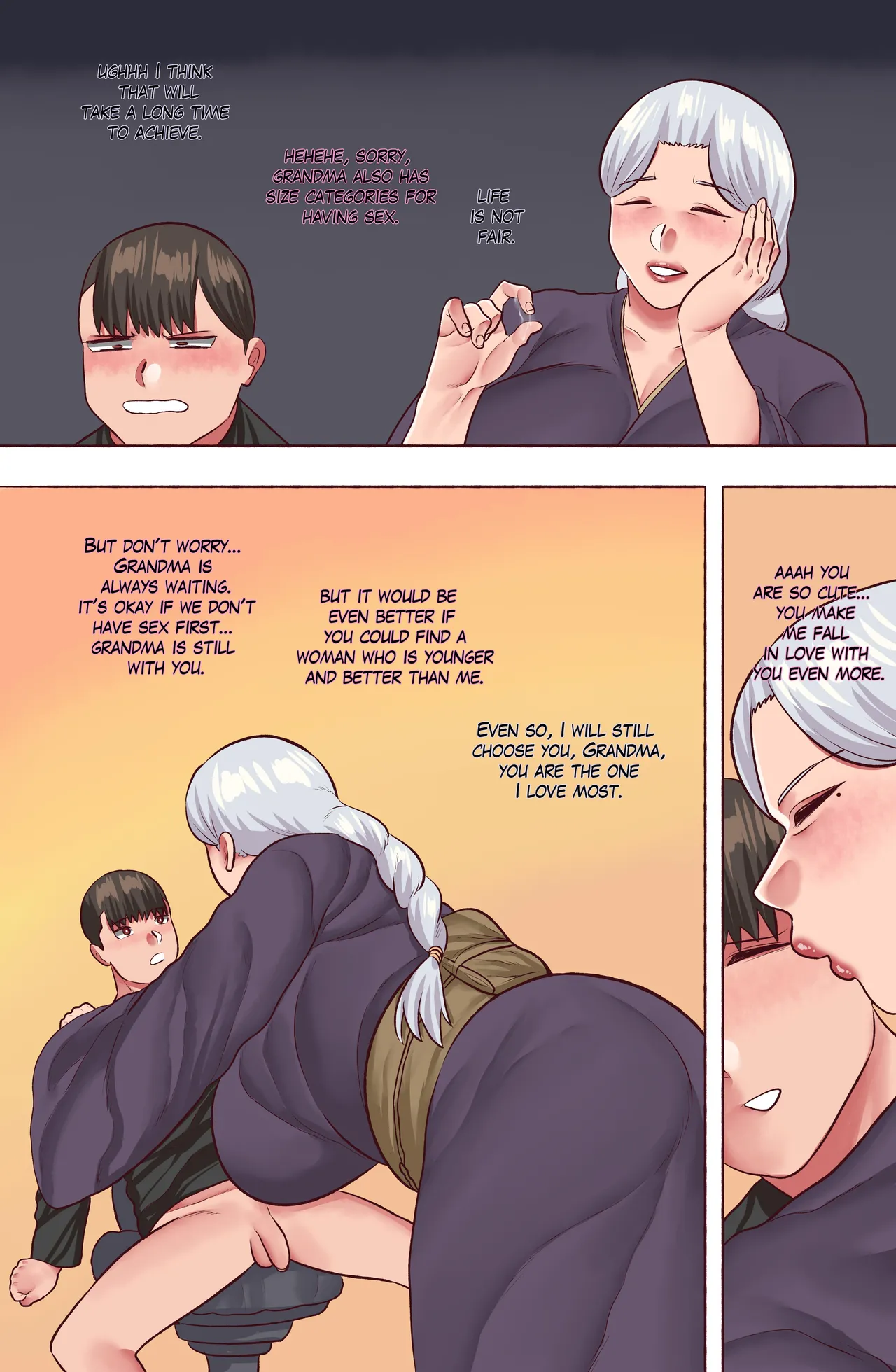 [Neko Plus]Don't Steal My Grandma - full Page 12