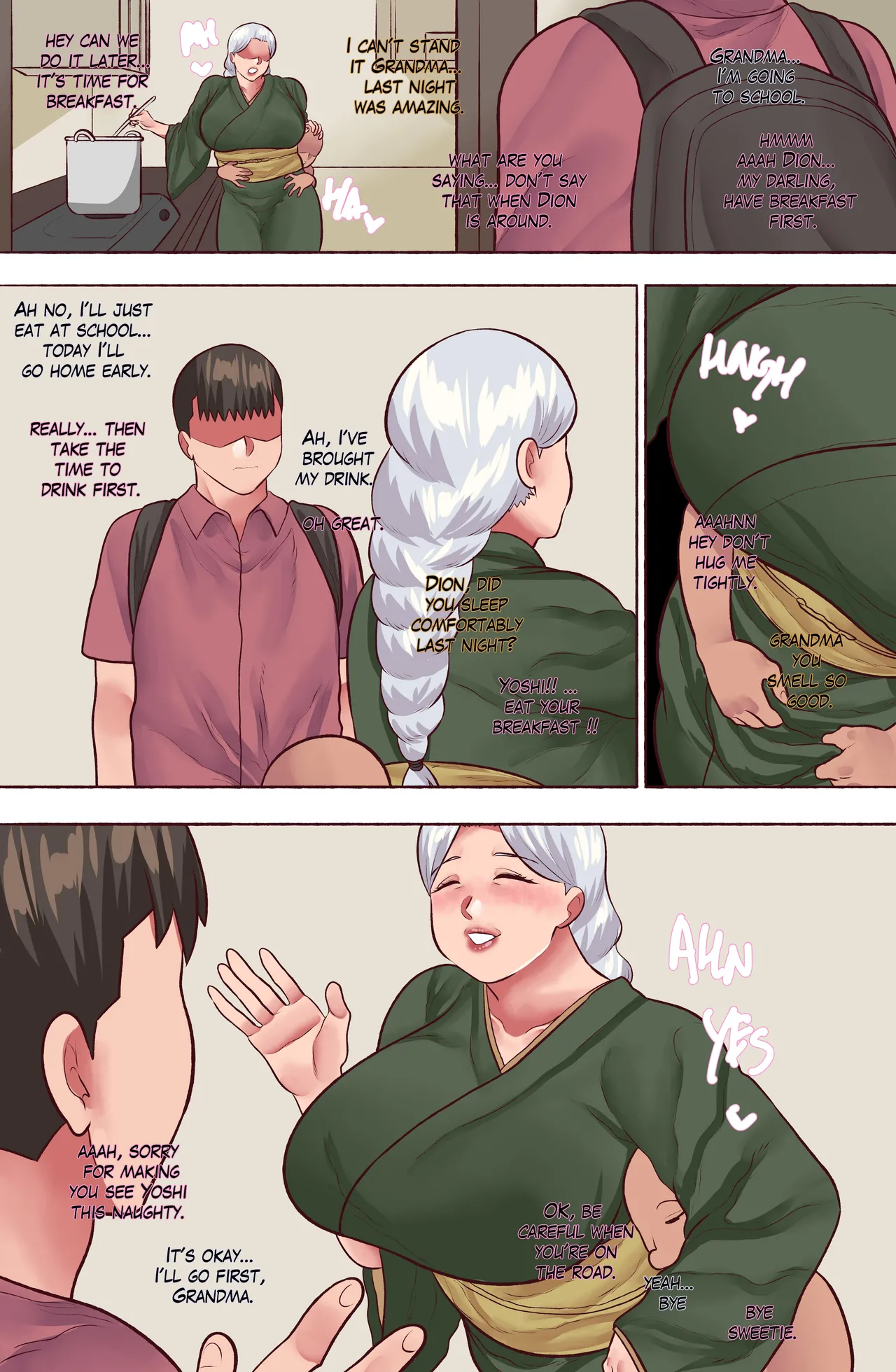 [Neko Plus]Don't Steal My Grandma - full Page 56