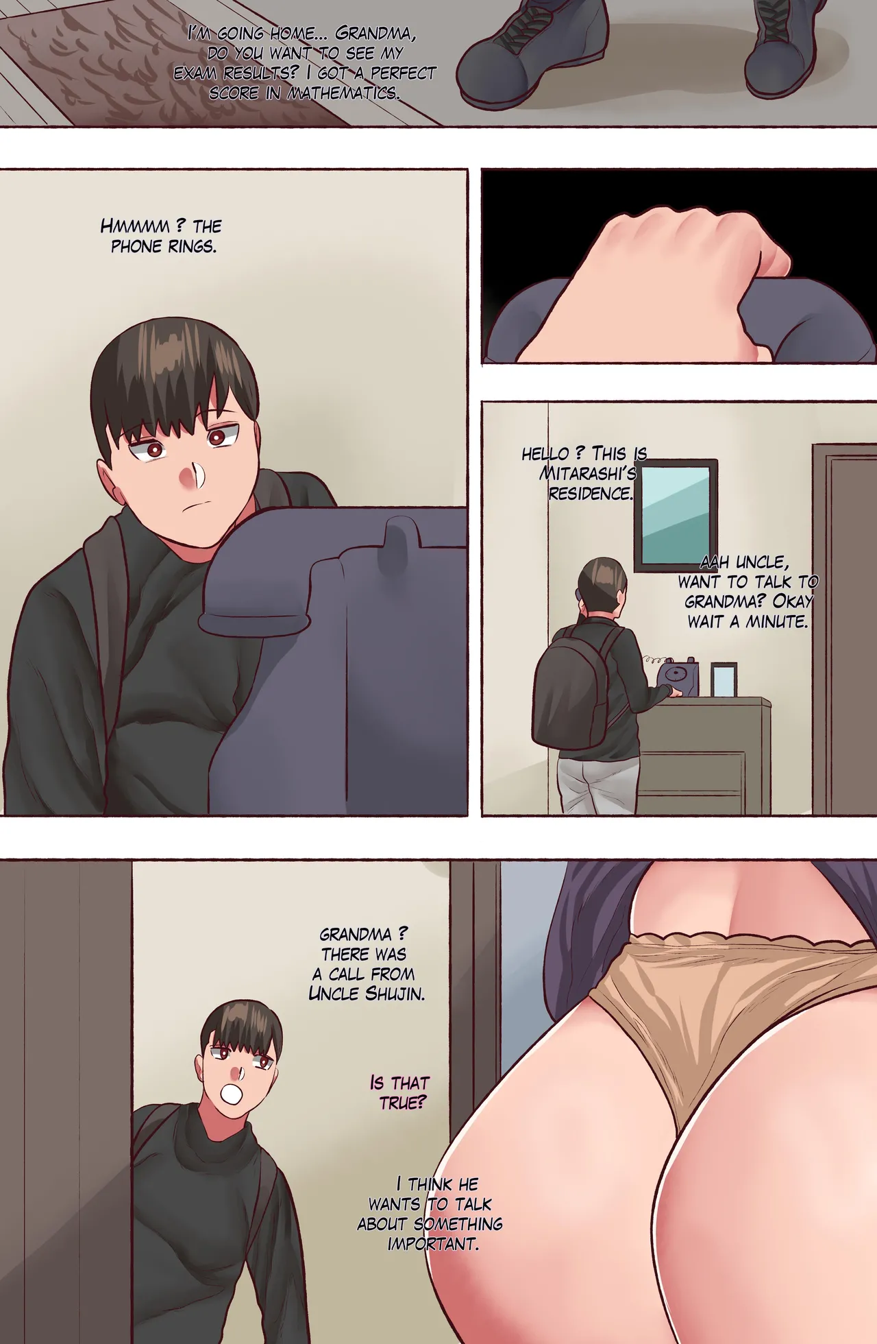 [Neko Plus]Don't Steal My Grandma - full Page 6