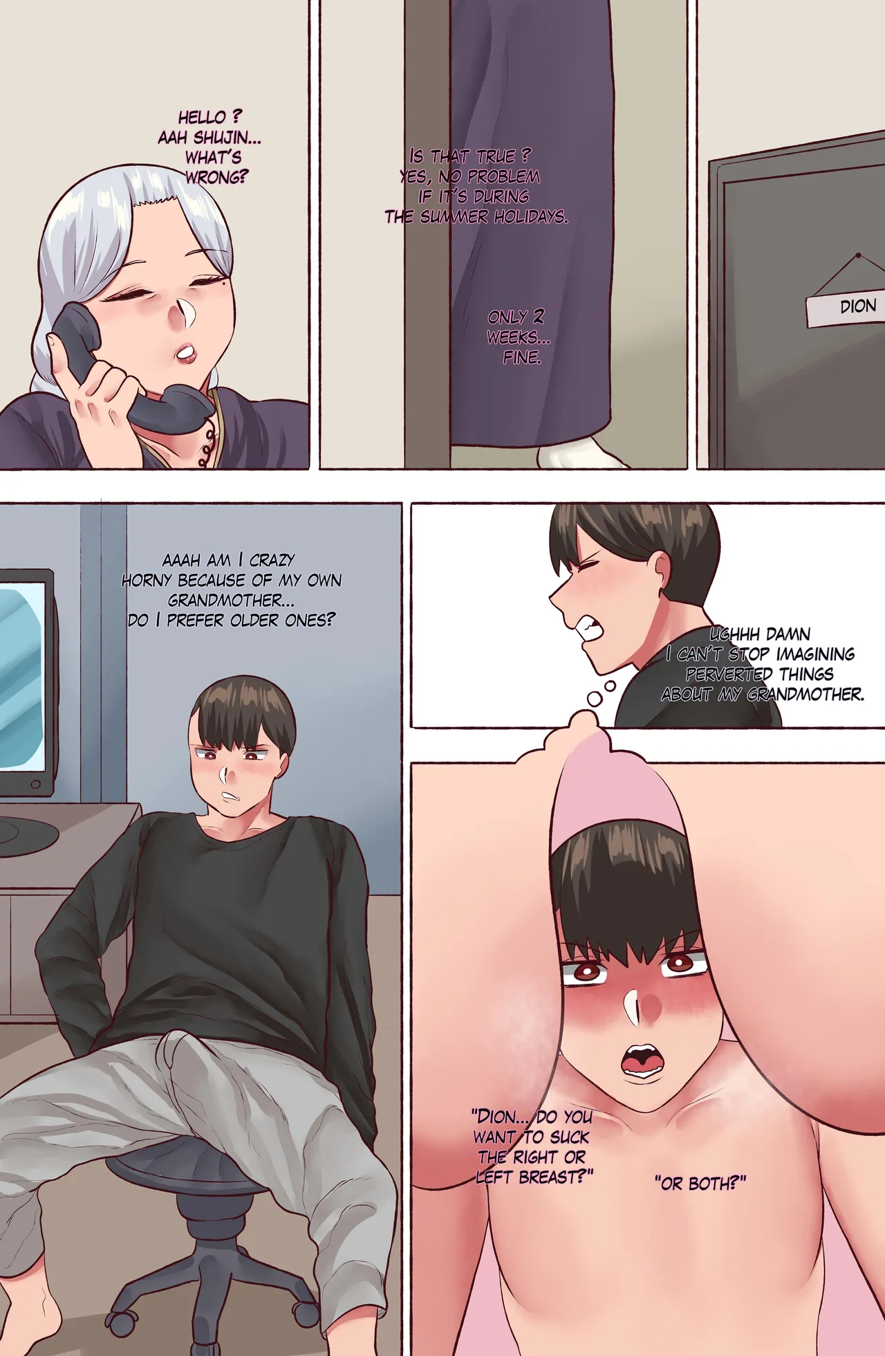 [Neko Plus]Don't Steal My Grandma - full Page 8